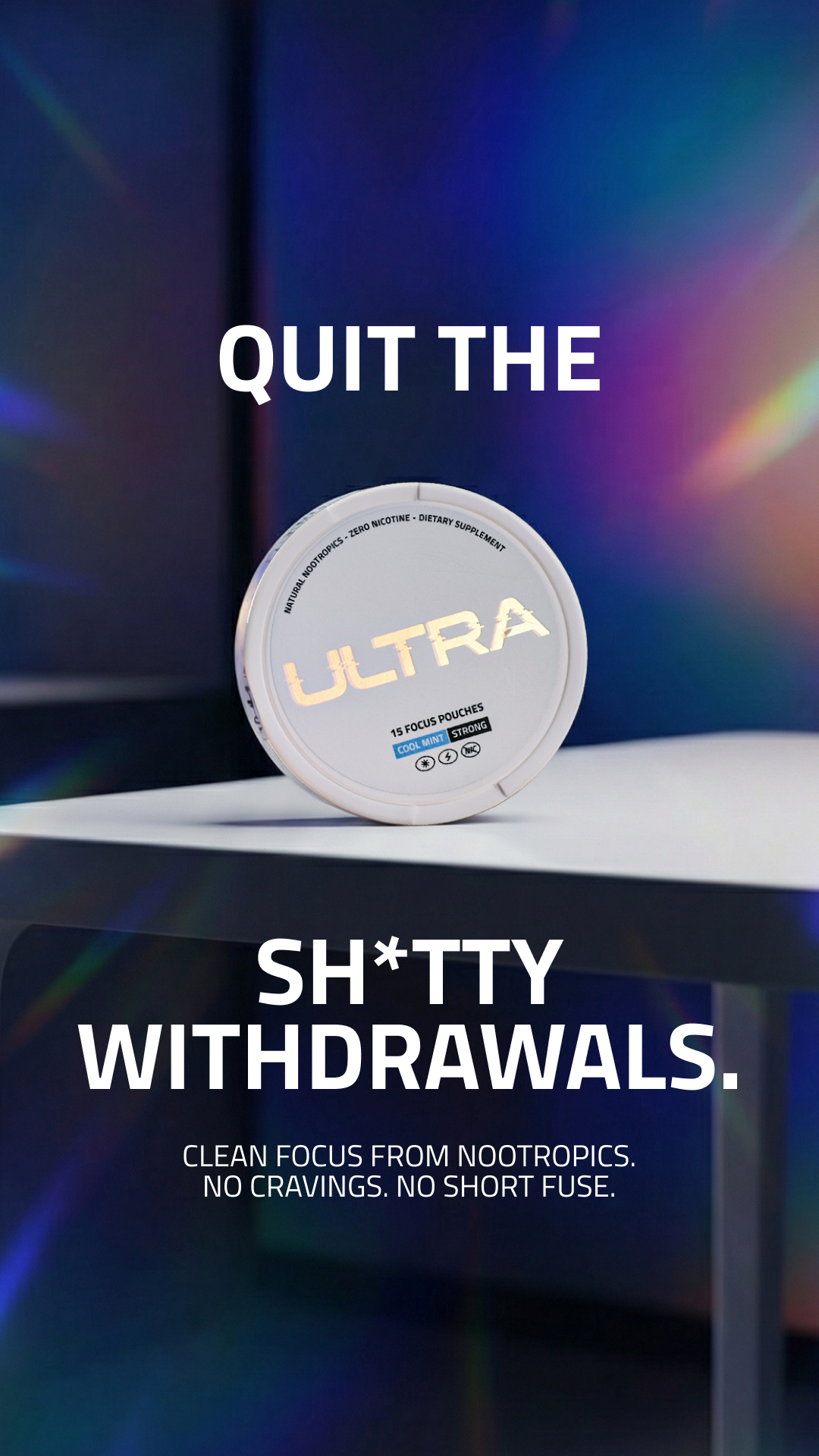 Ultra Pouches Facebook ad