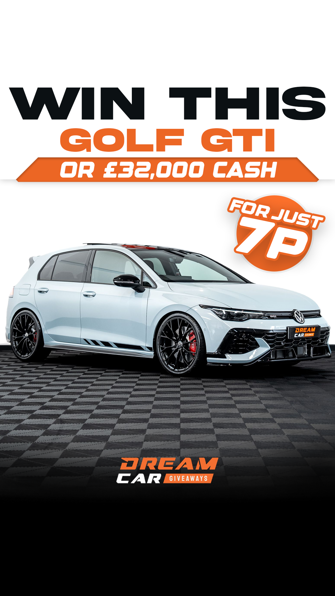 Dream Car Giveaways Facebook ad