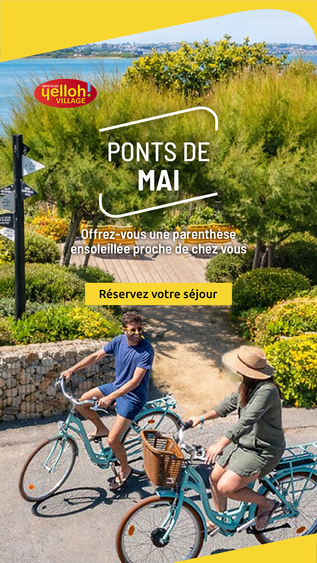 Yelloh Village Facebook ad