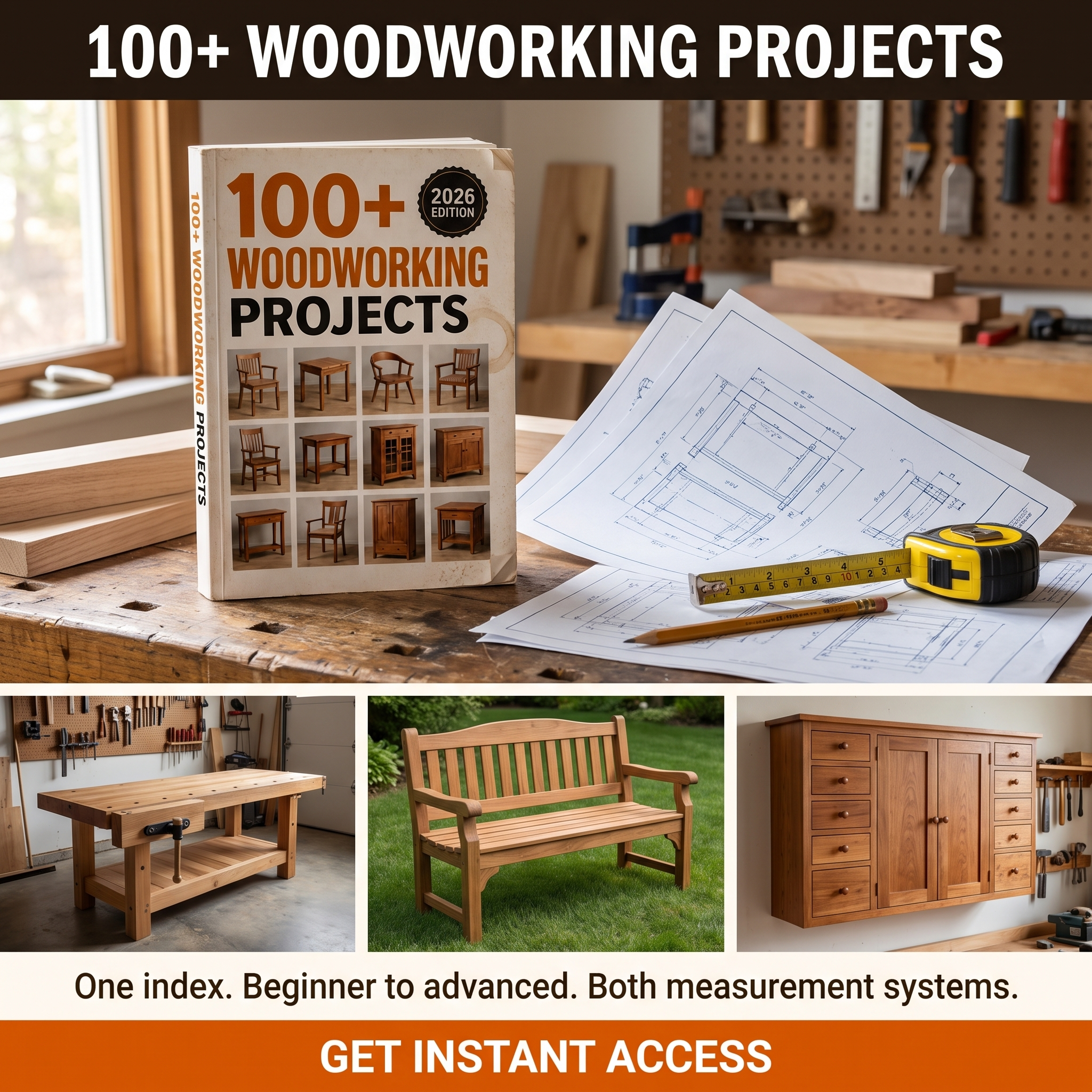Master Crafts DIY Facebook ad: Stop Buying Furniture. Build It.