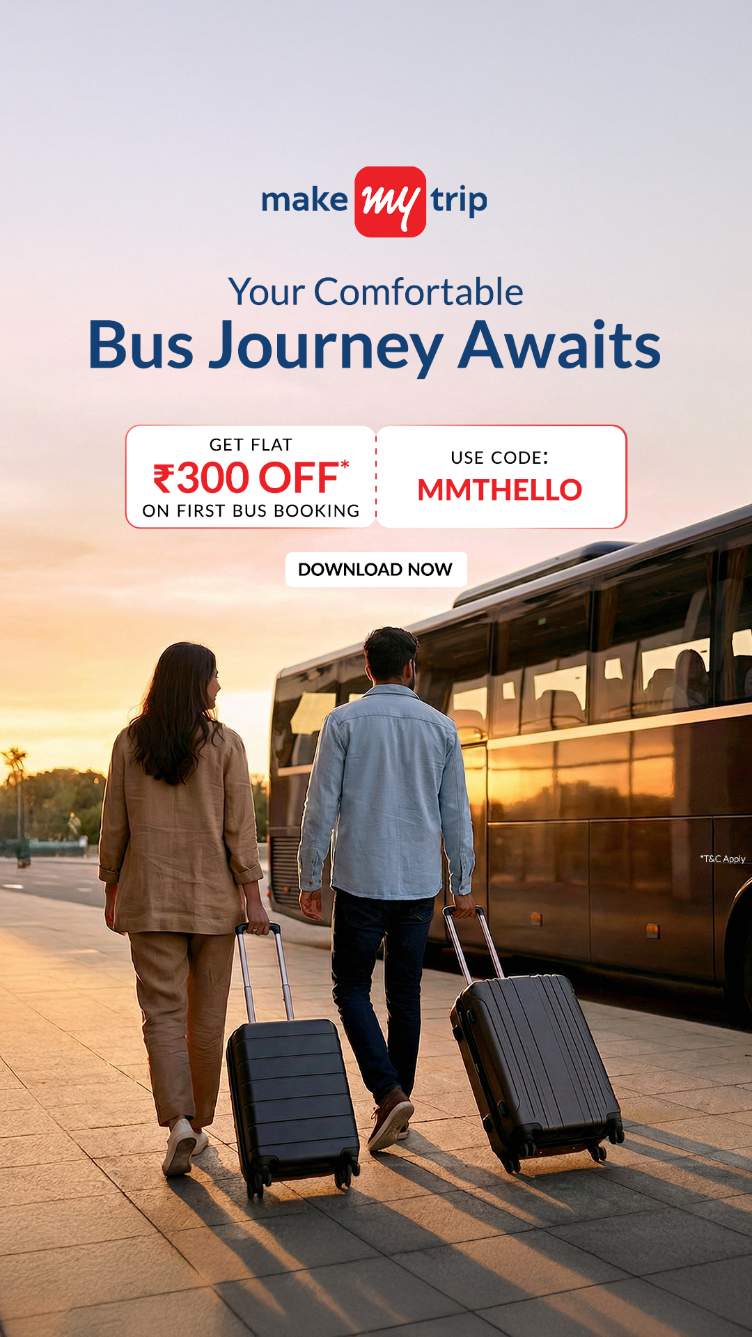 MakeMyTrip Facebook ad