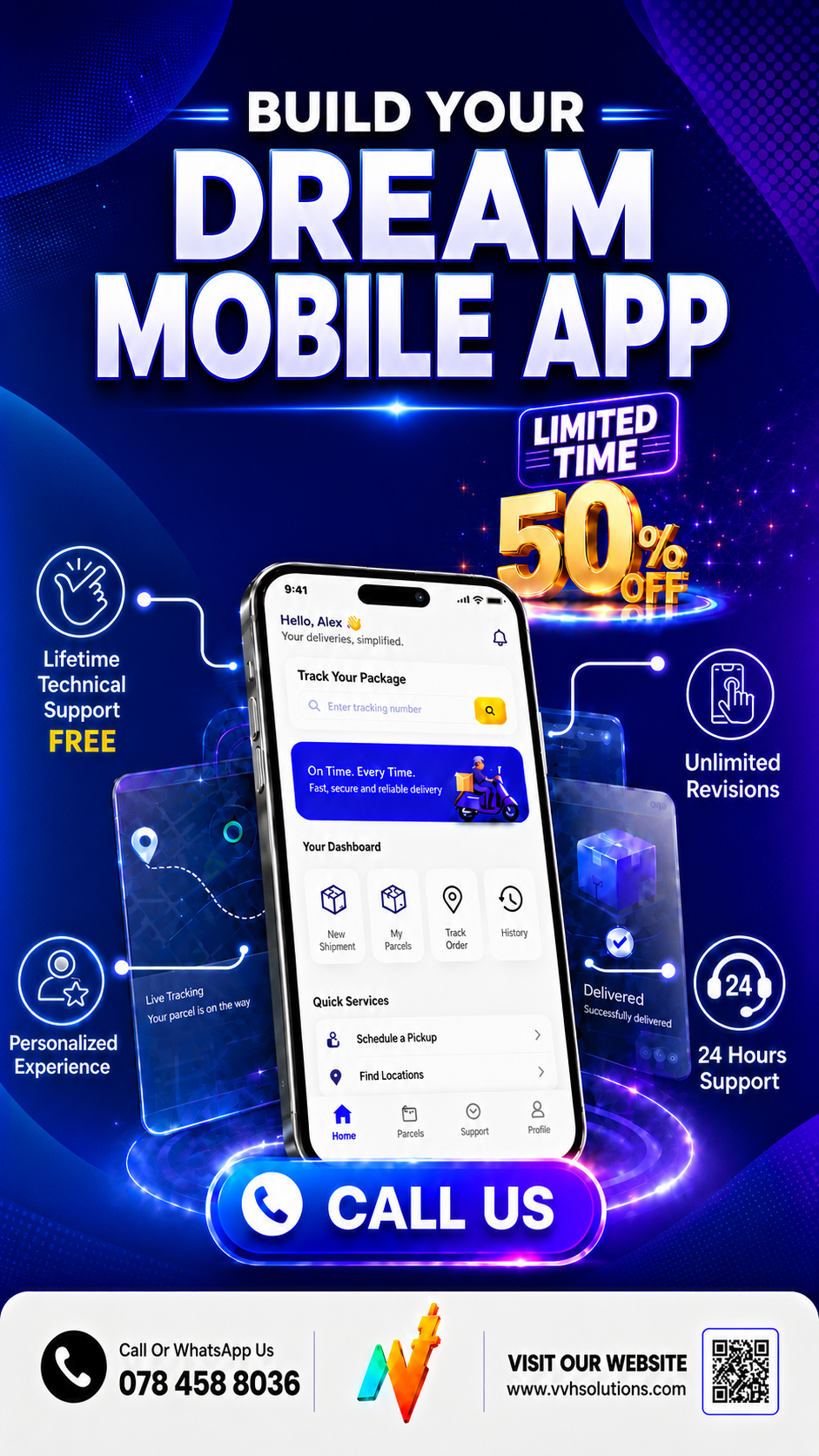 VVH Solutions Facebook ad from May 6, 2026