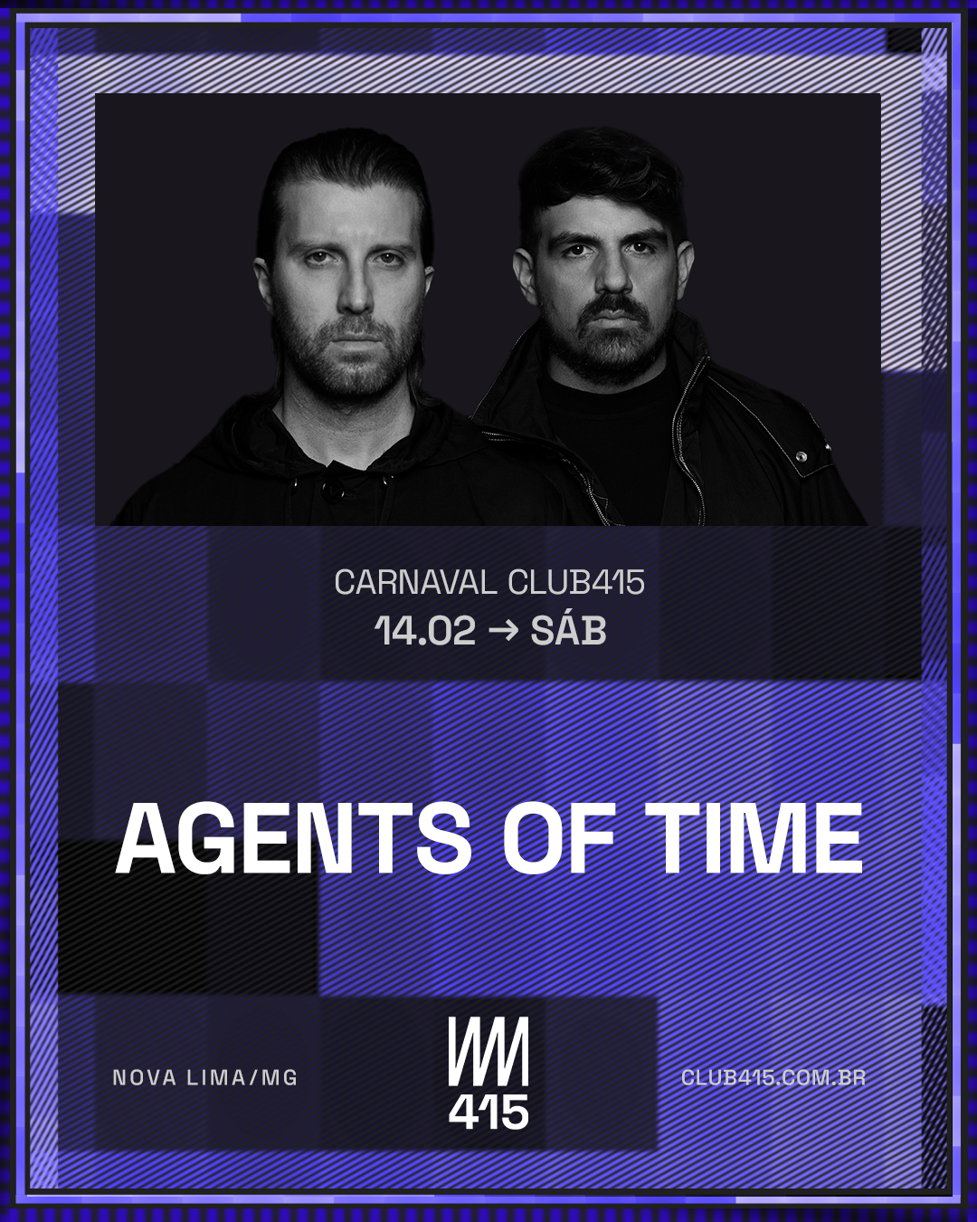Club415 Facebook ad: Vendas abertas para o maior Carnaval Eletrônico de Minas!