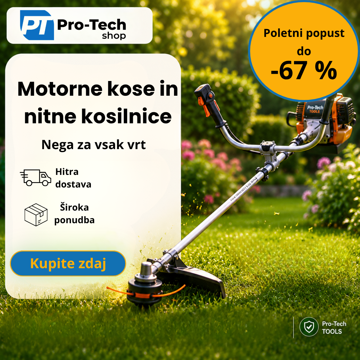 Pro-Tech shop.si Facebook ad
