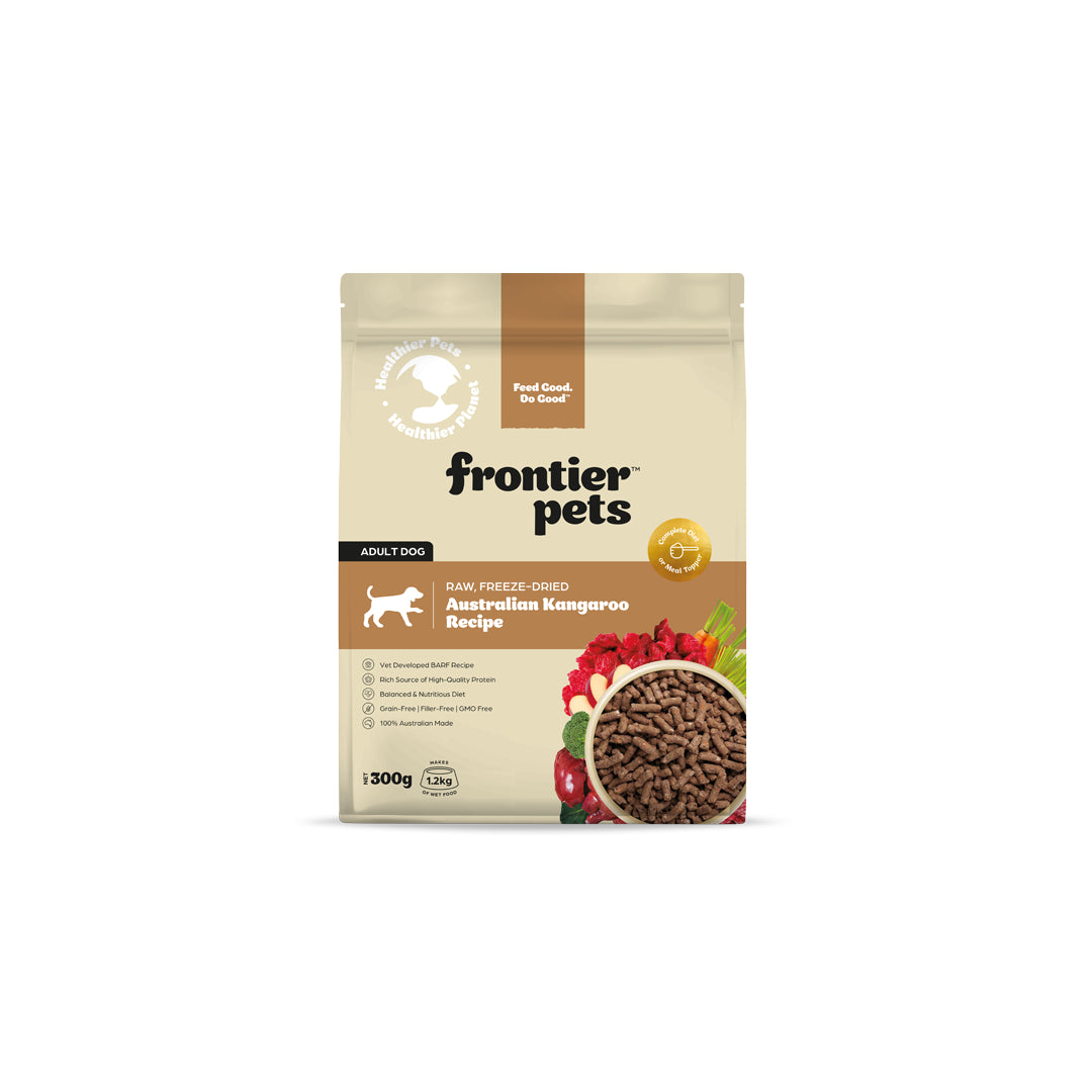 Frontier Pets Pet Food Facebook ad