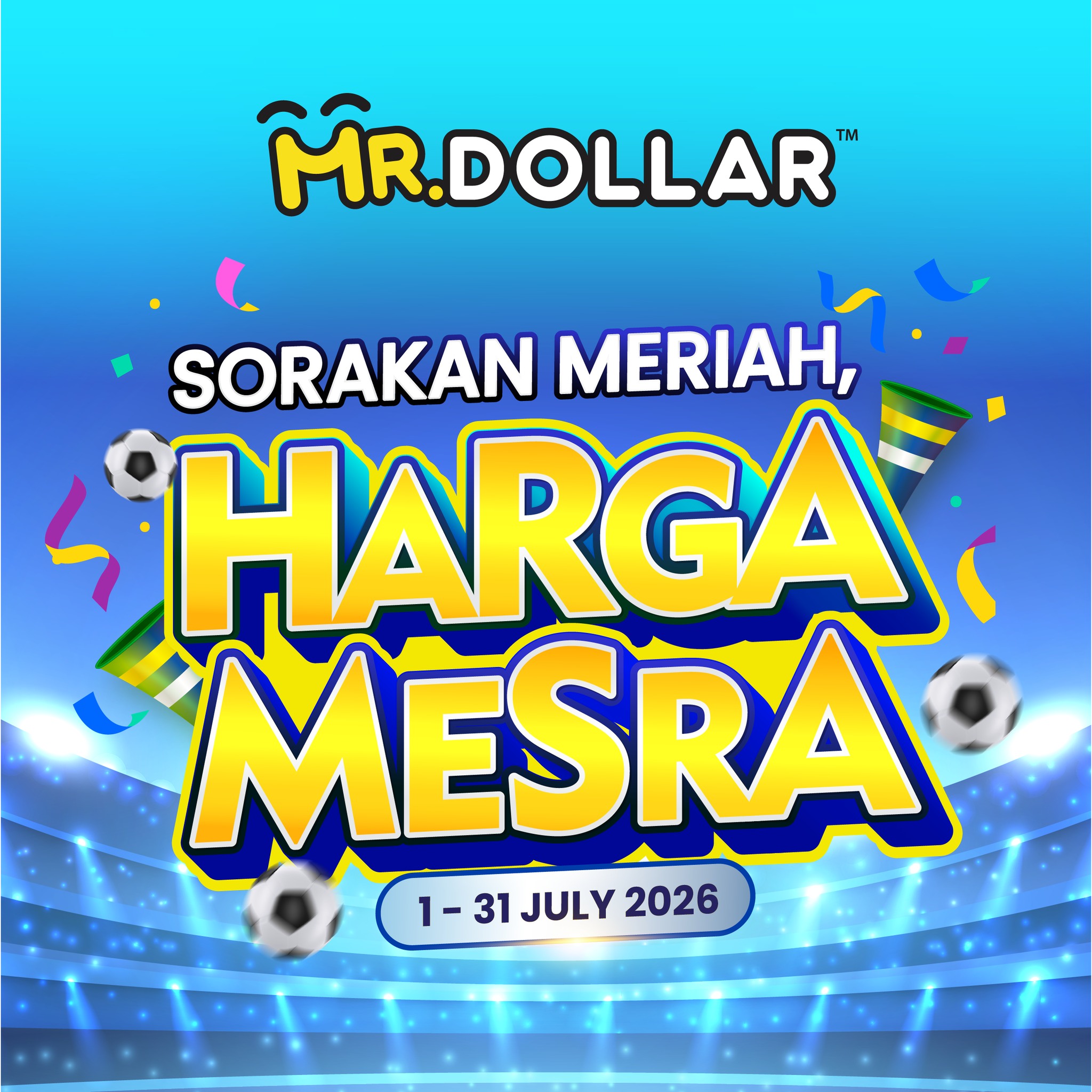 MR Dollar Facebook ad: Sorakan Meriah, Harga Mesra!
