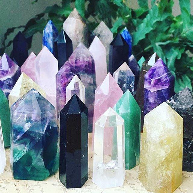 Curious Goods New Age Shop Facebook ad: OPEN Mon 12-4pm (closed Tues) Weds 1-6 /…