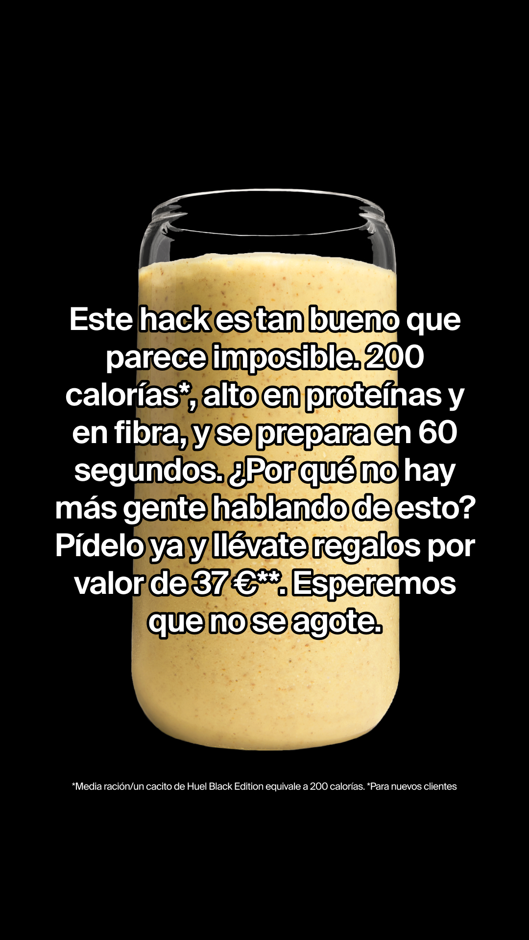 Huel Facebook ad