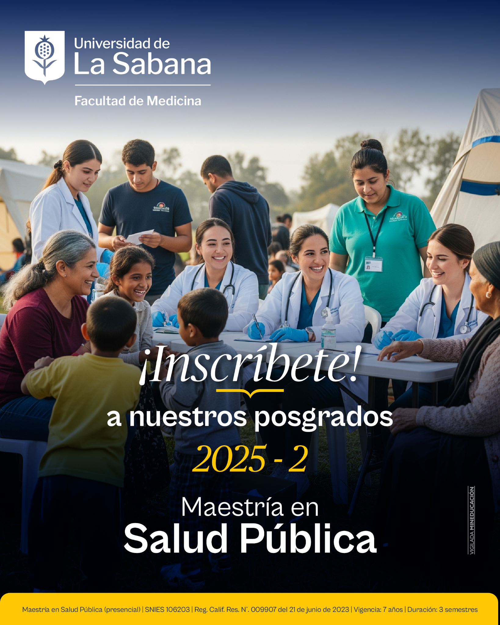 Universidad de La Sabana Facebook ad from Feb 12, 2026