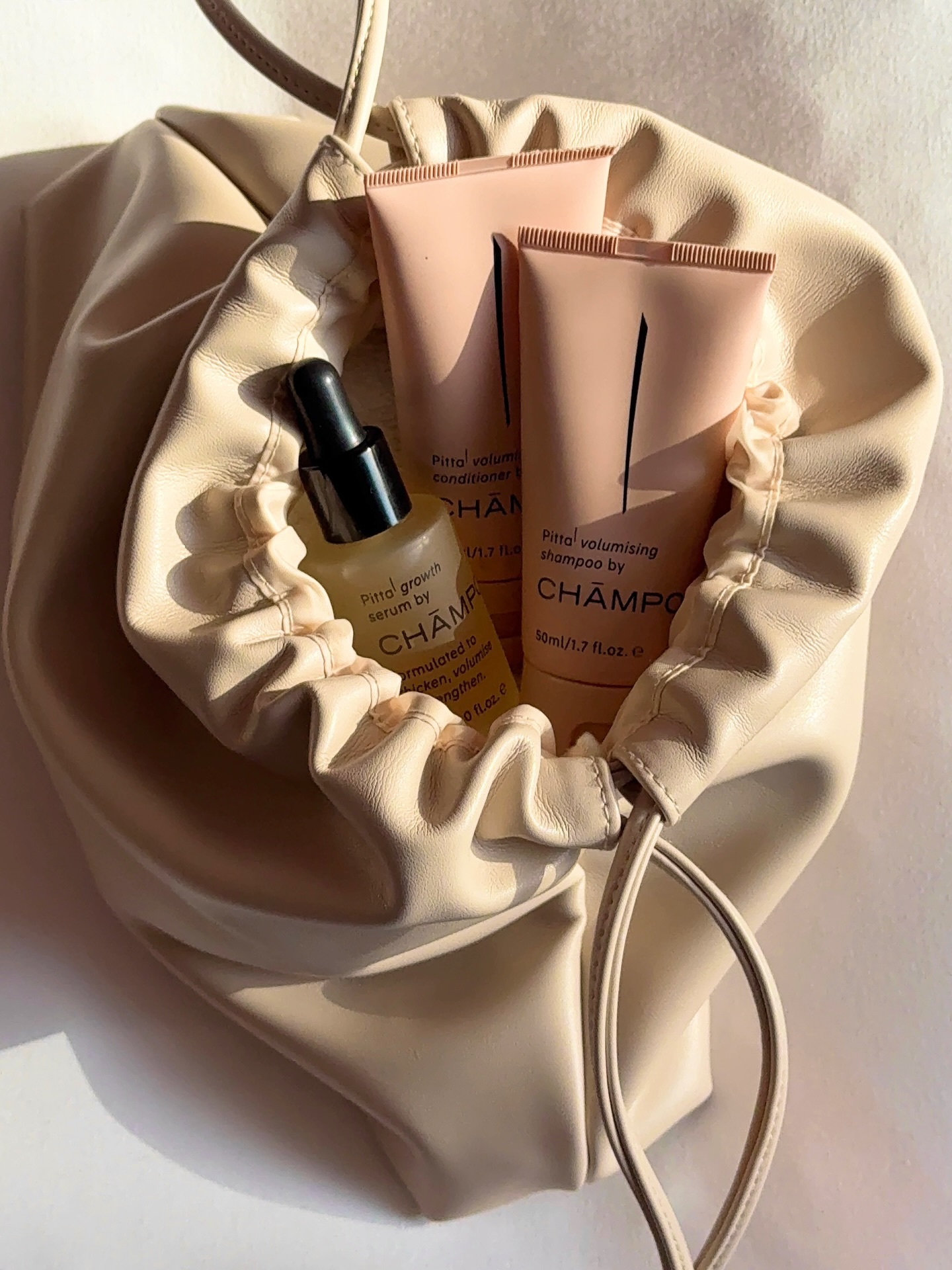 Chāmpo Haircare Facebook ad