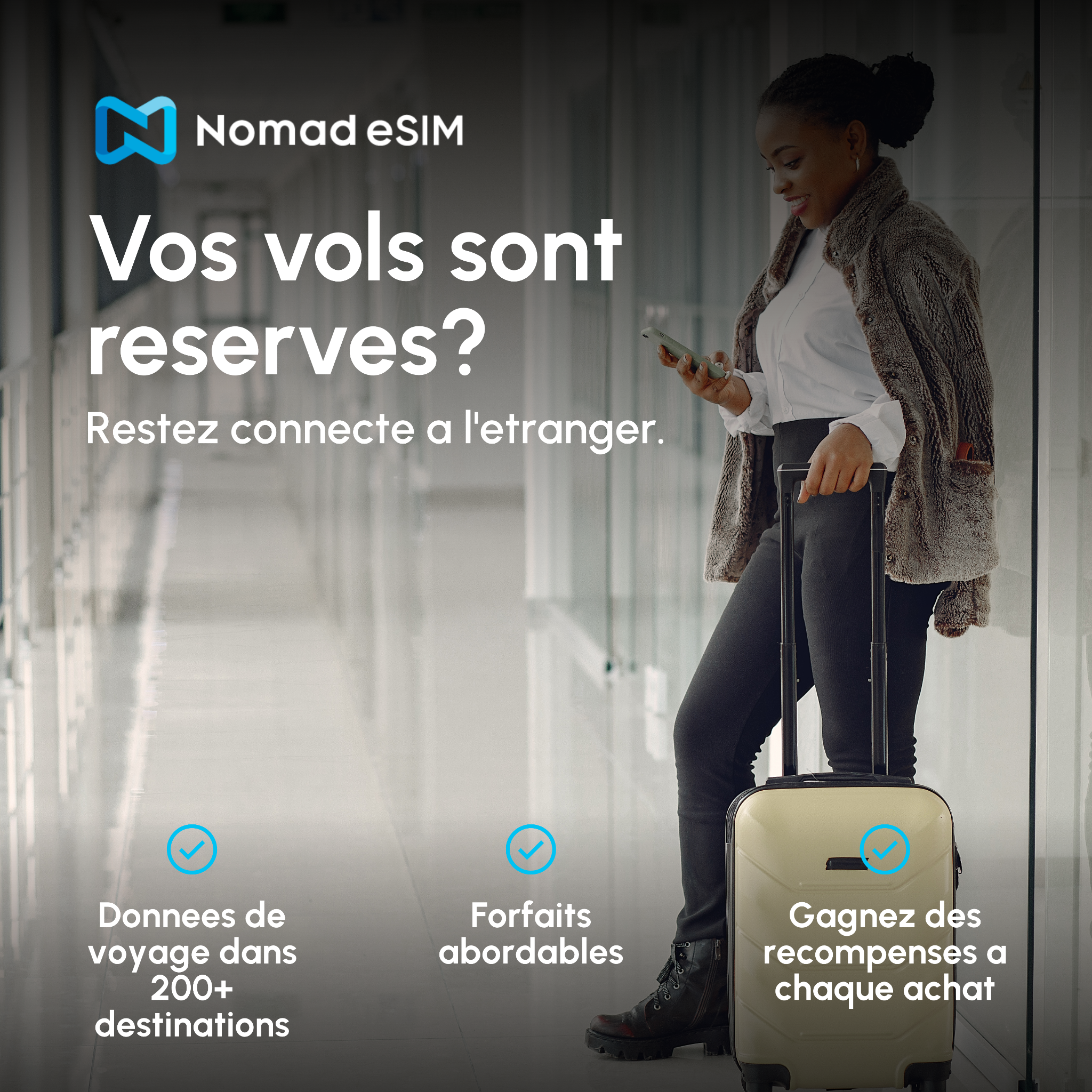 Nomad Esim Facebook ad