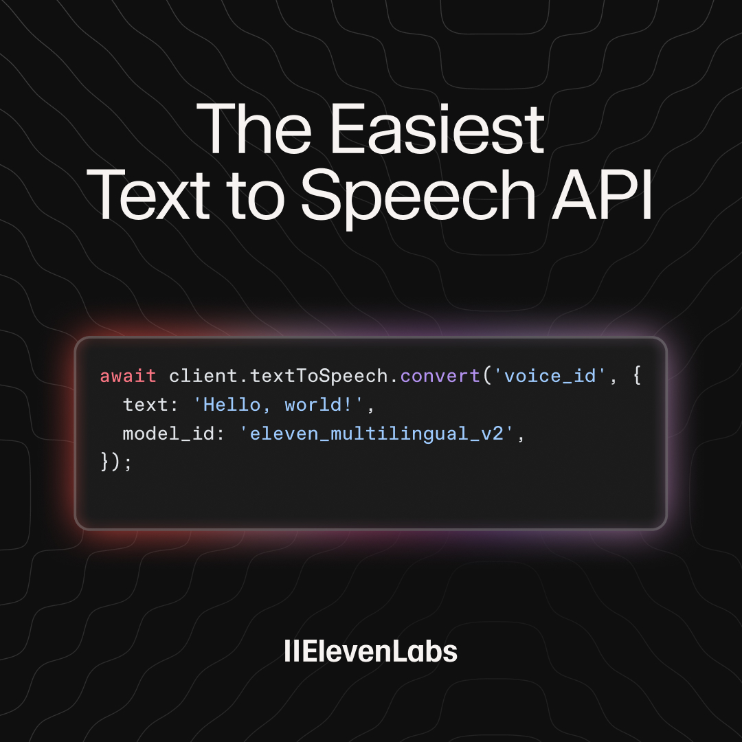 ElevenLabs Facebook ad