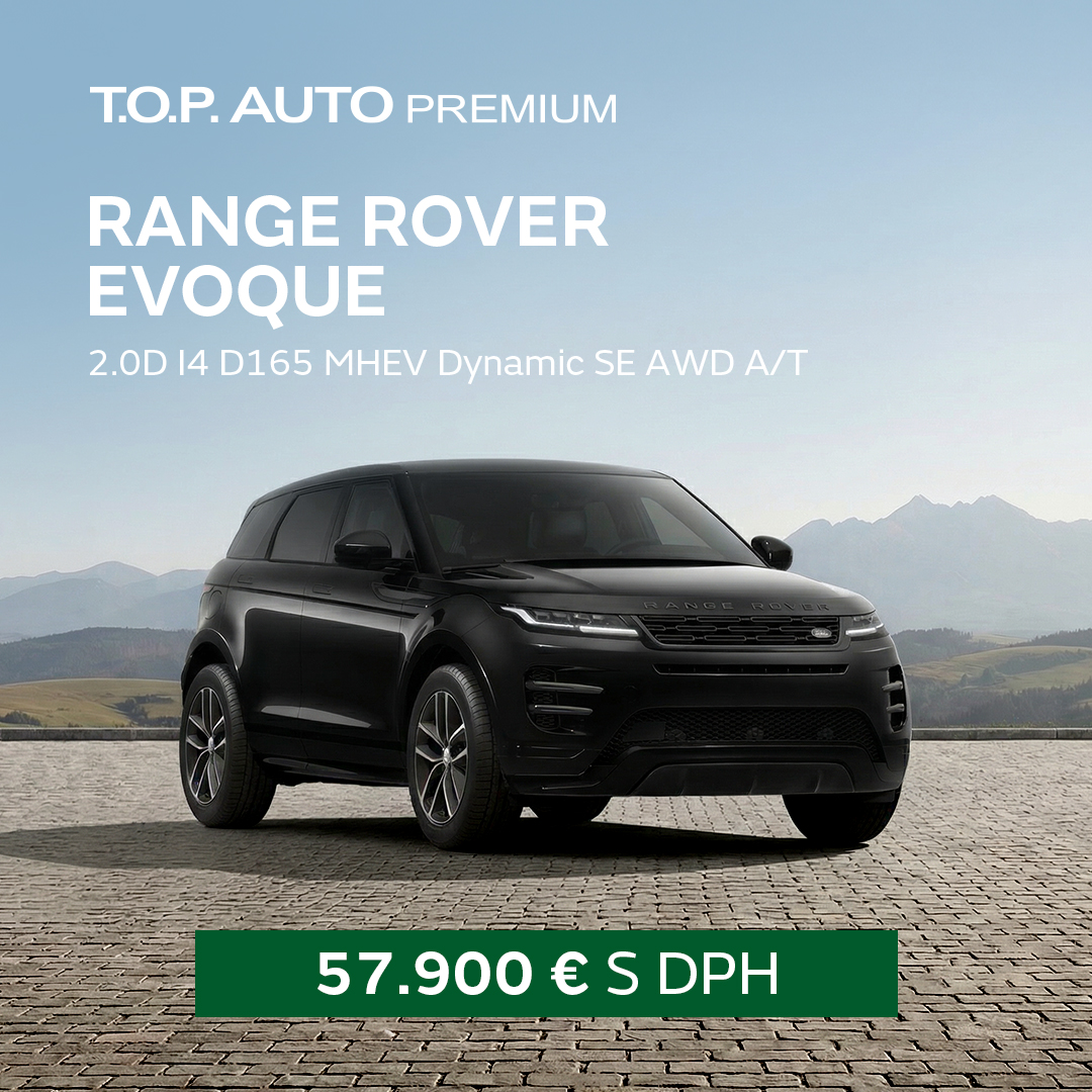 TOP AUTO PREMIUM Facebook ad: Limitovaná ponuka vozidiel Range Rover Sport a Range…