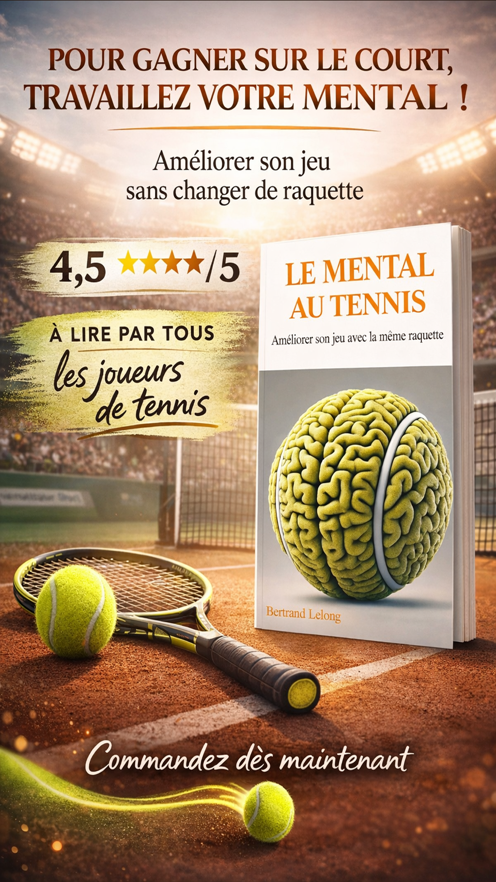 Le mental au tennis Facebook ad from Mar 17, 2026