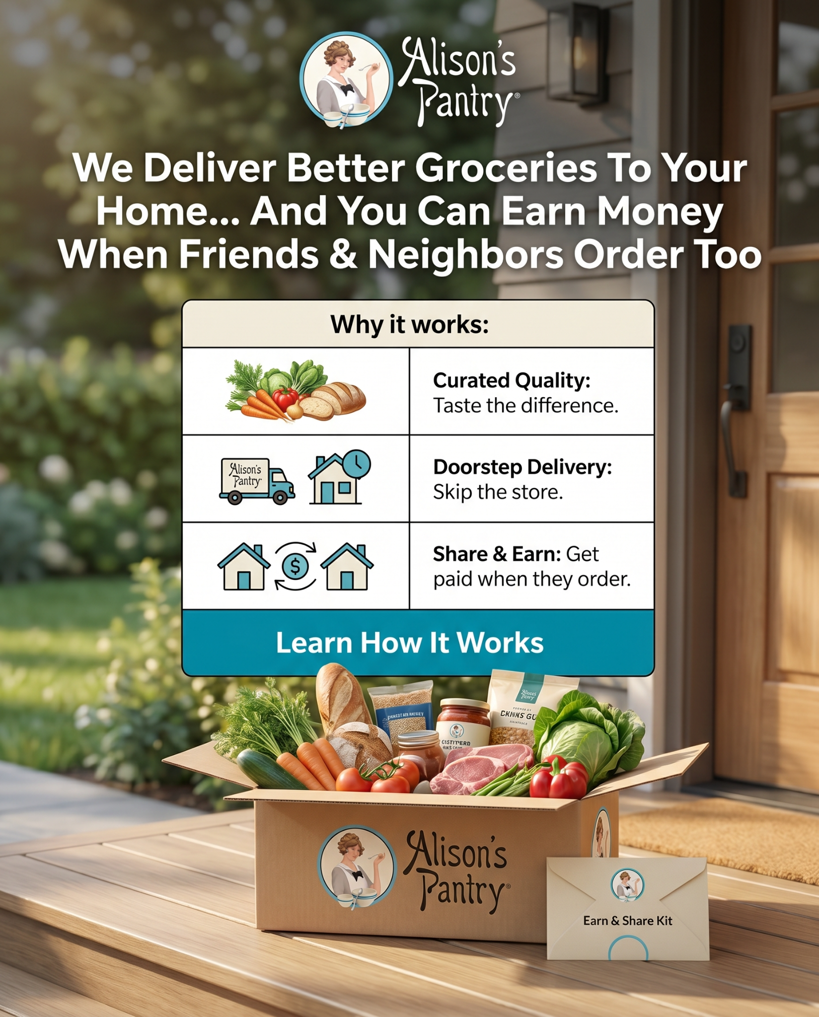 Alison's Pantry Facebook ad