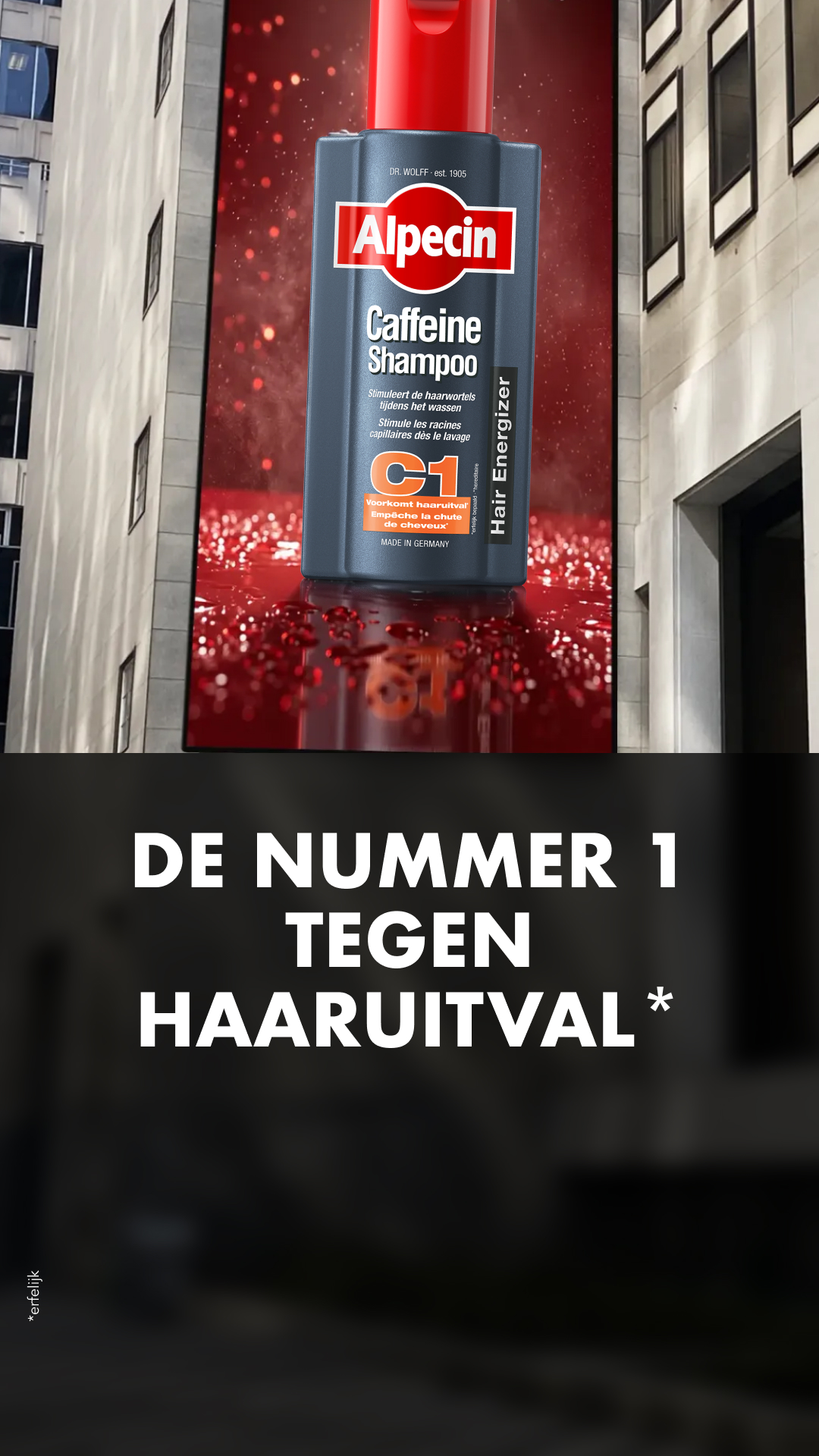 Alpecin Facebook ad