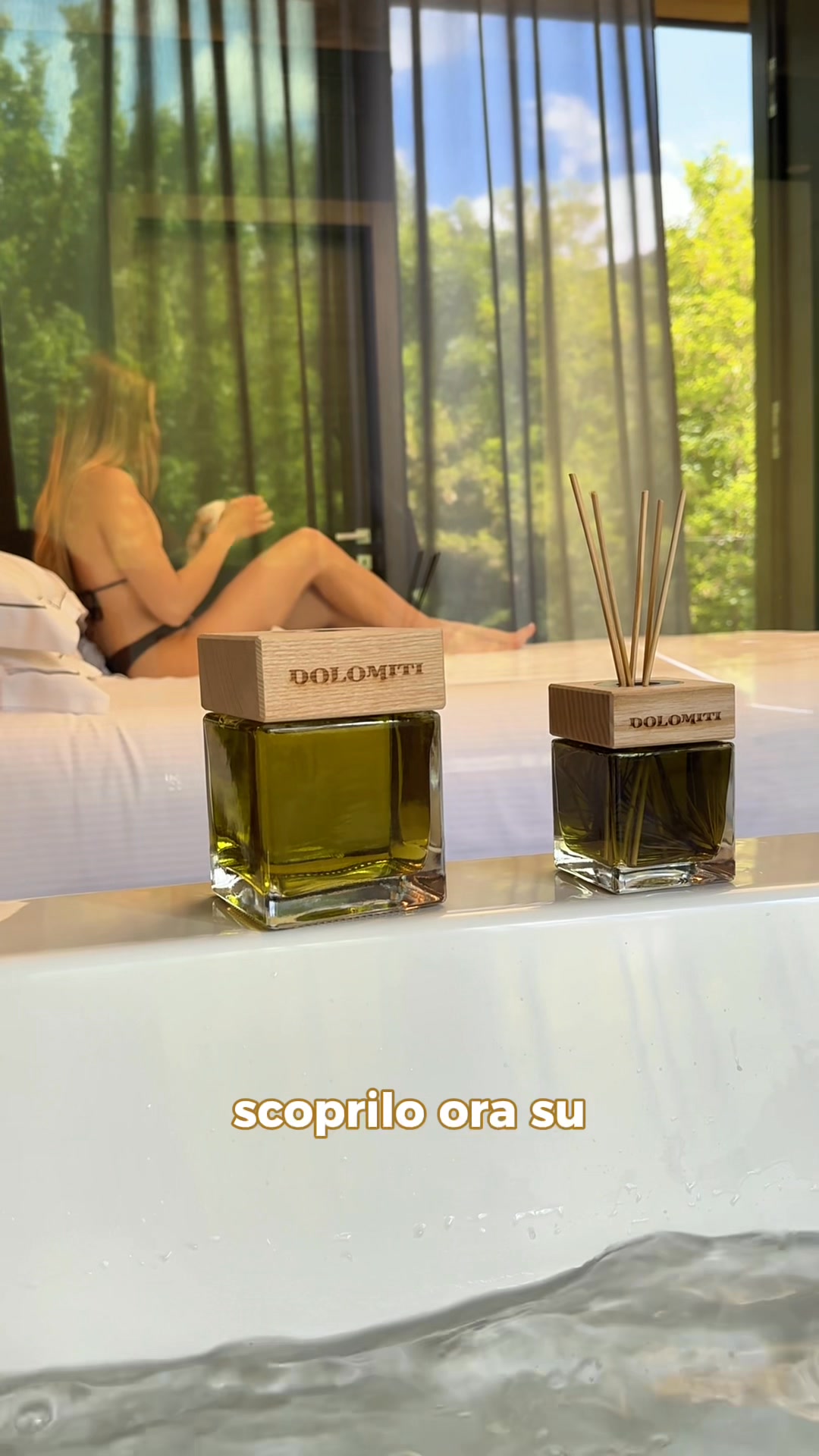 Dolomiti Italia Facebook ad: Il profumo che ti cambia il respiro