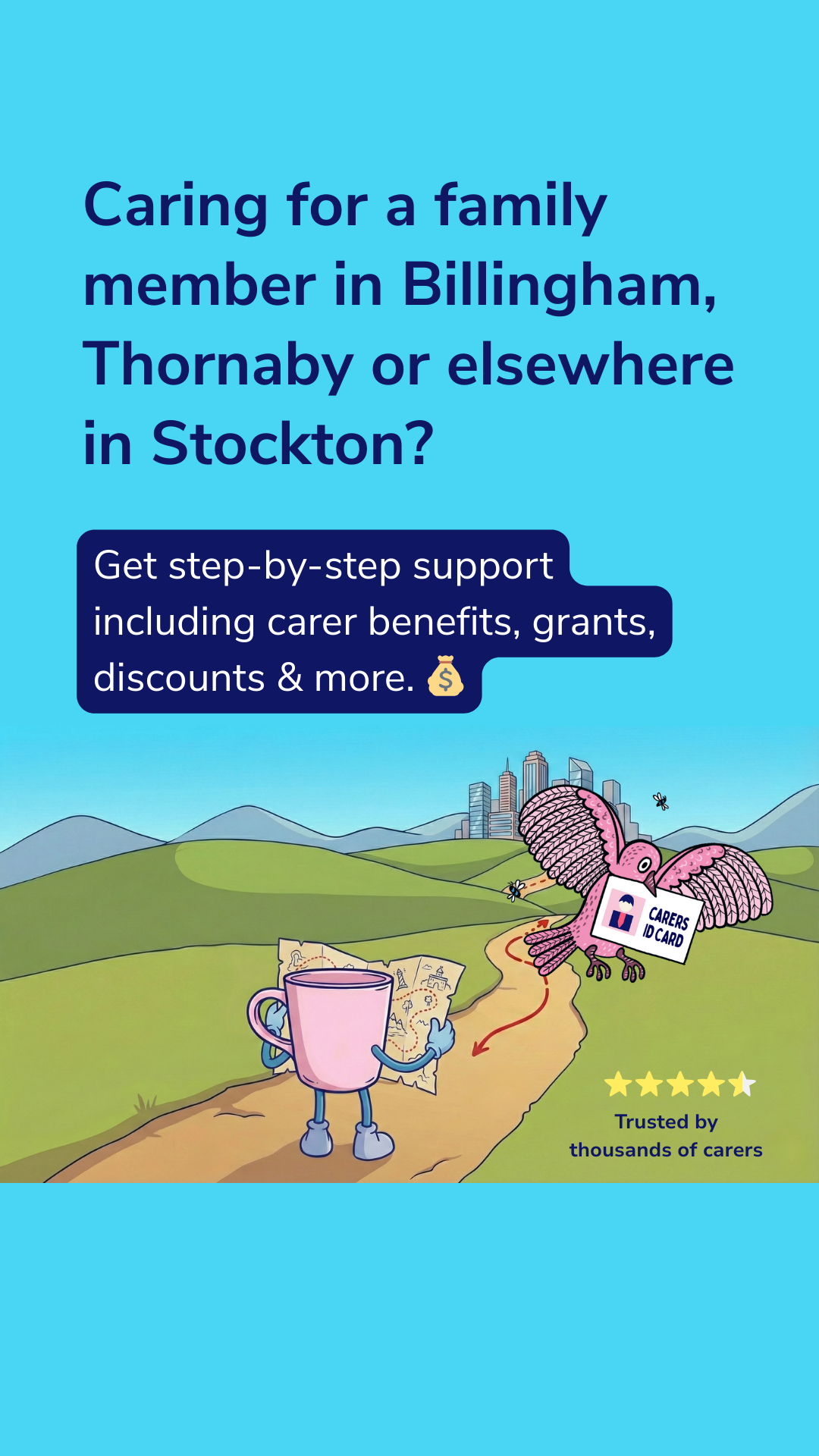 Mobilise Care Facebook ad