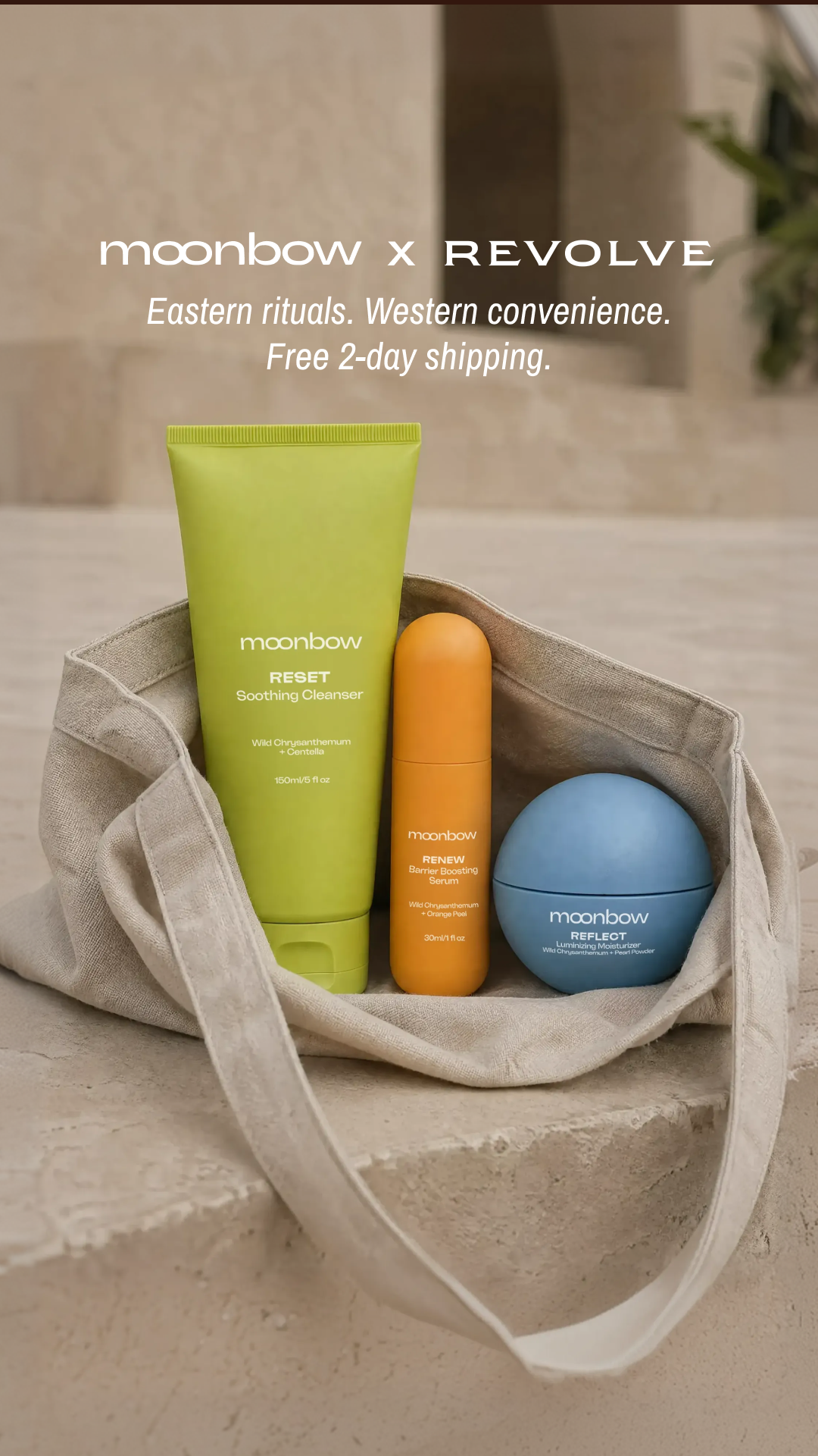 Moonbow Skin Facebook ad from May 18, 2026