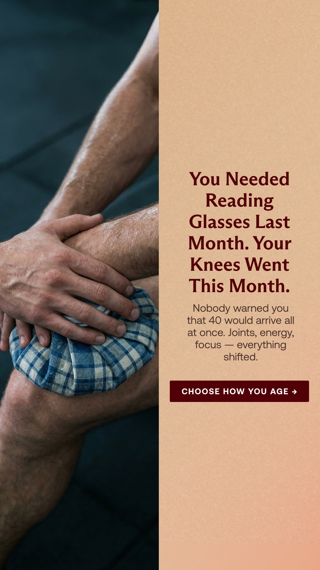 IM8 Facebook ad: Built to Last. Start Now.