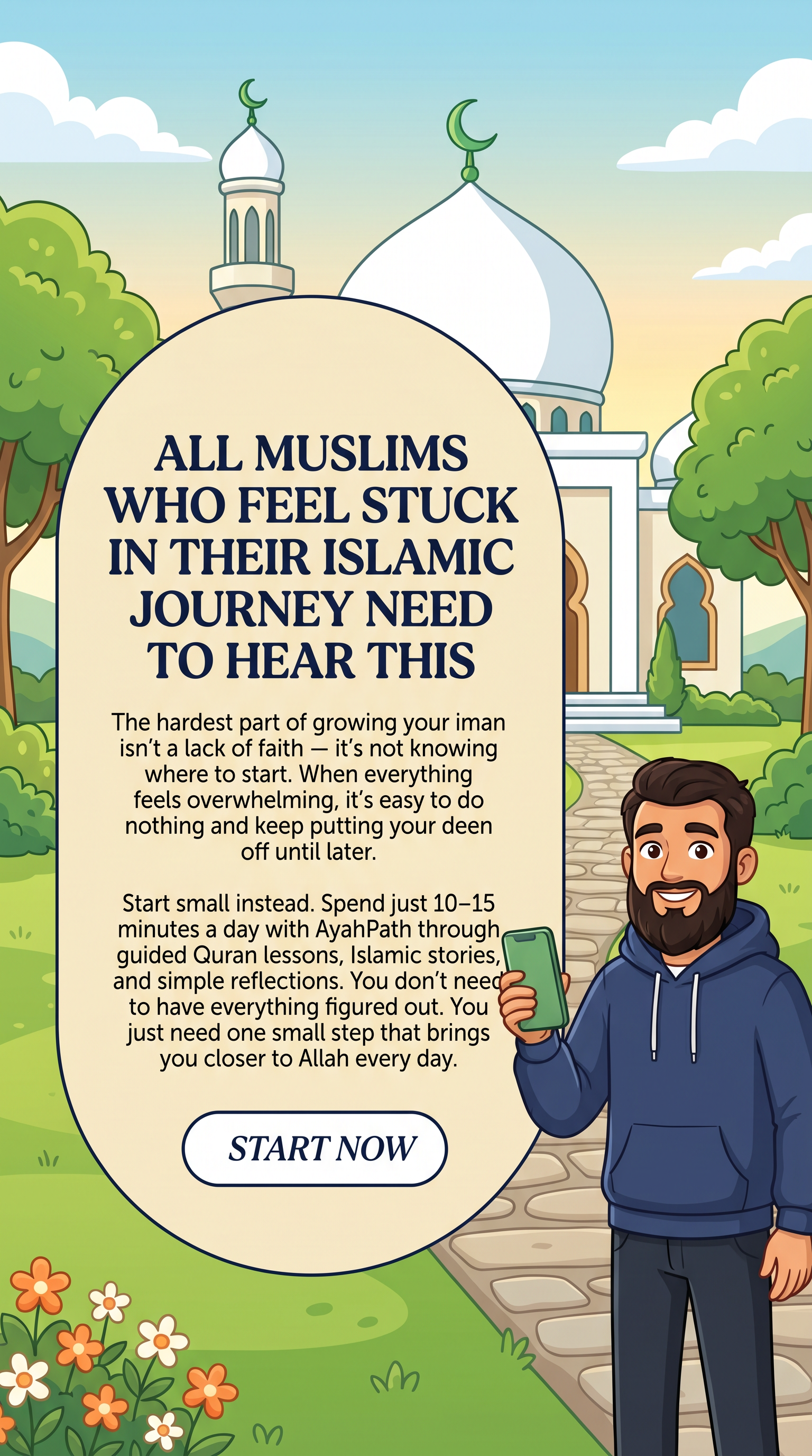 Imam Advice Daily Facebook ad