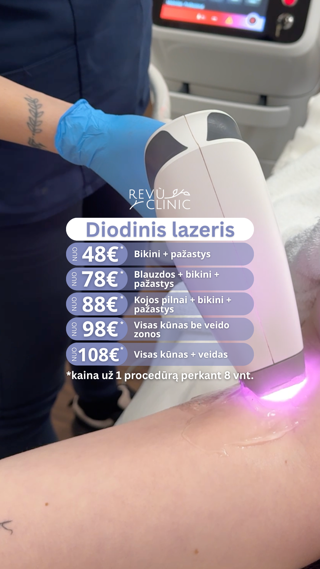 REVÙ CLINIC Facebook ad