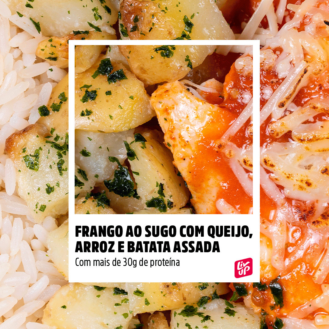 Liv Up Facebook ad: Marmitas a partir de R$16,99