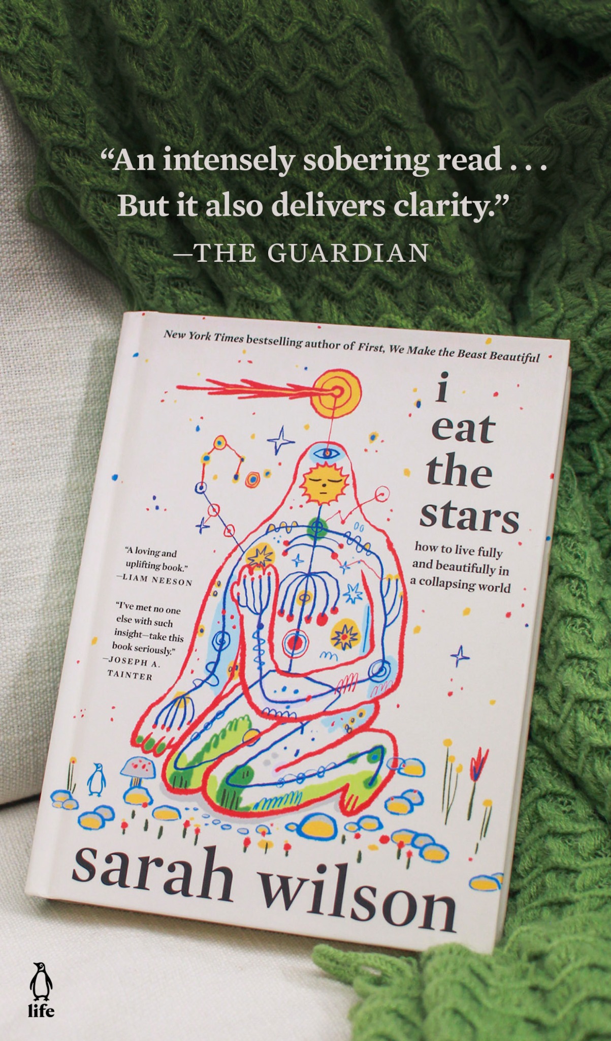 Penguin Life Facebook ad: This loving and uplifting book is the wise…