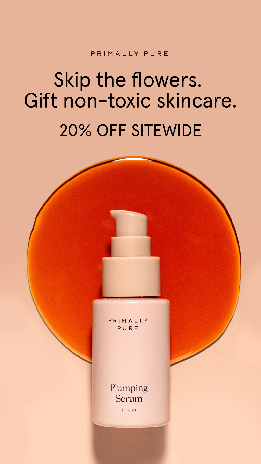 Primally Pure Skincare Facebook ad
