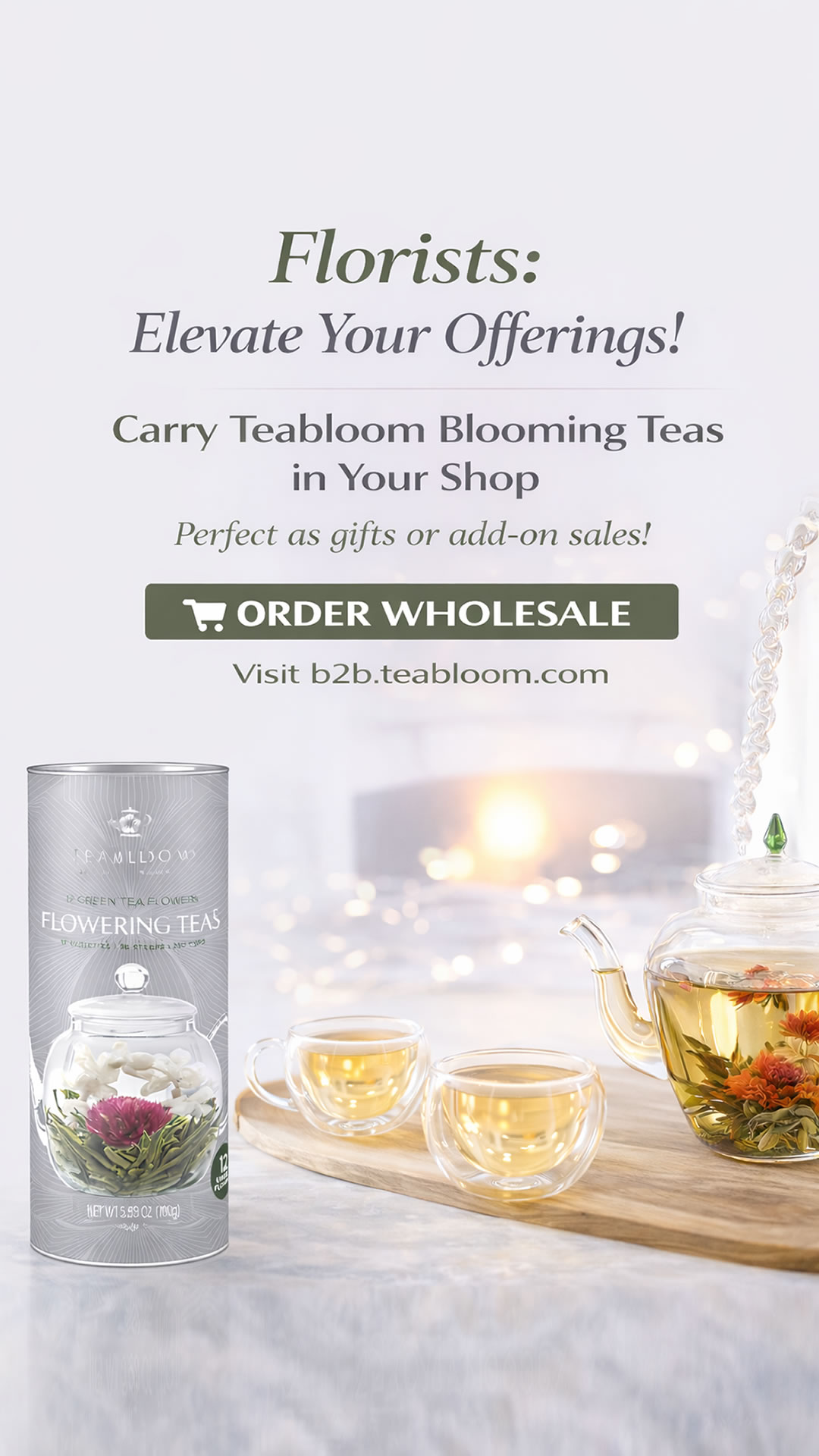 Teabloom Facebook ad