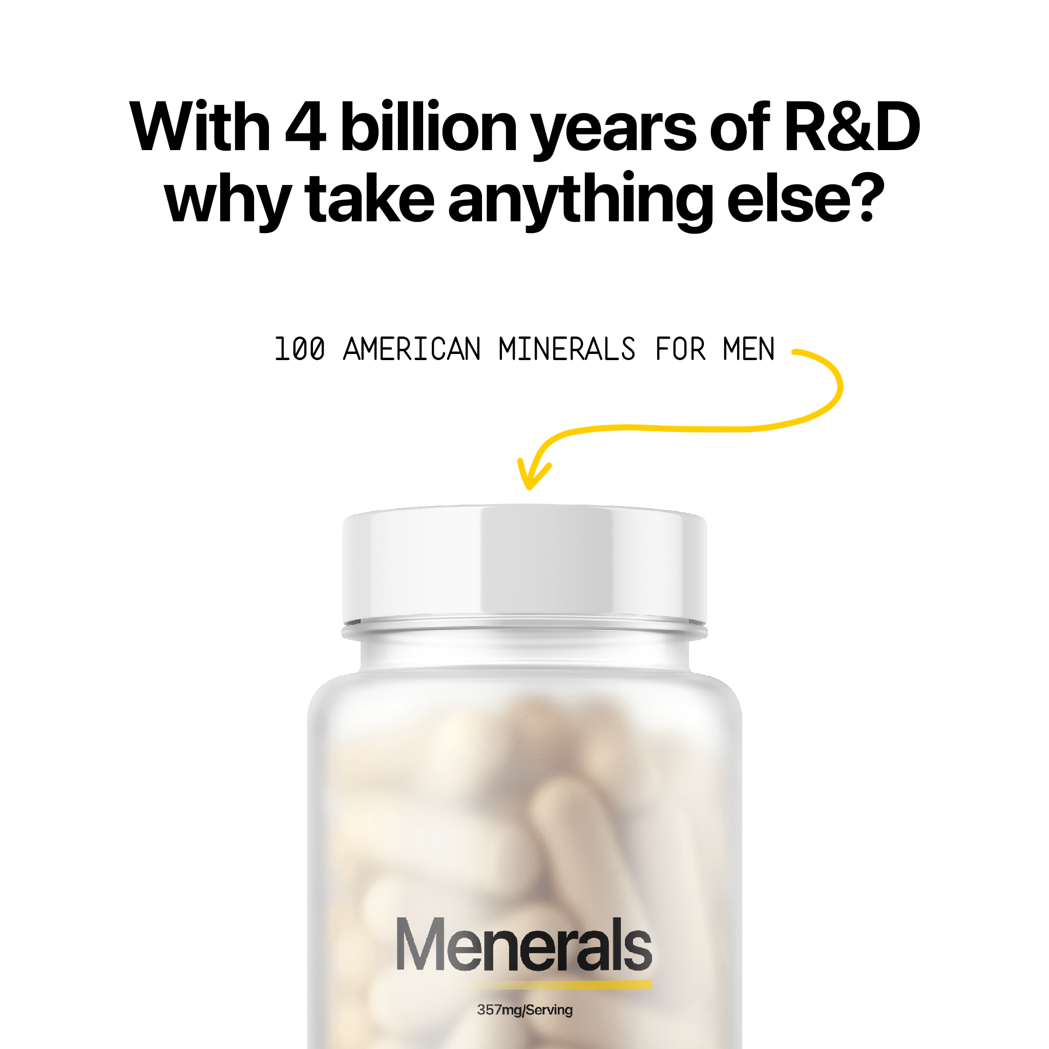 Menerals Facebook ad