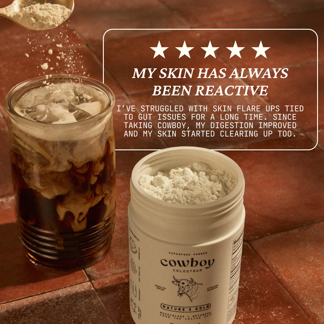 Cowboy Colostrum Facebook ad