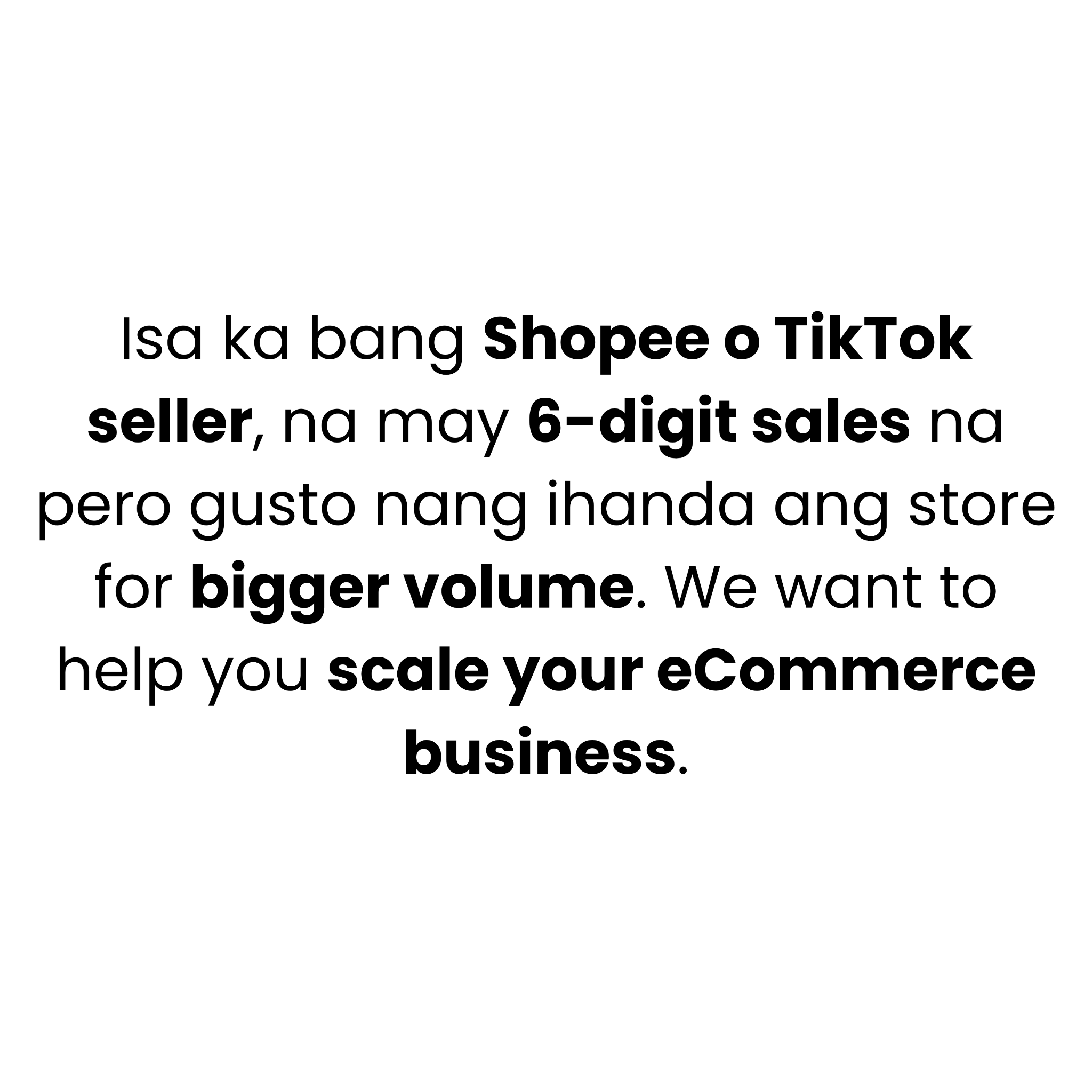 ECOM Accelerator Facebook ad