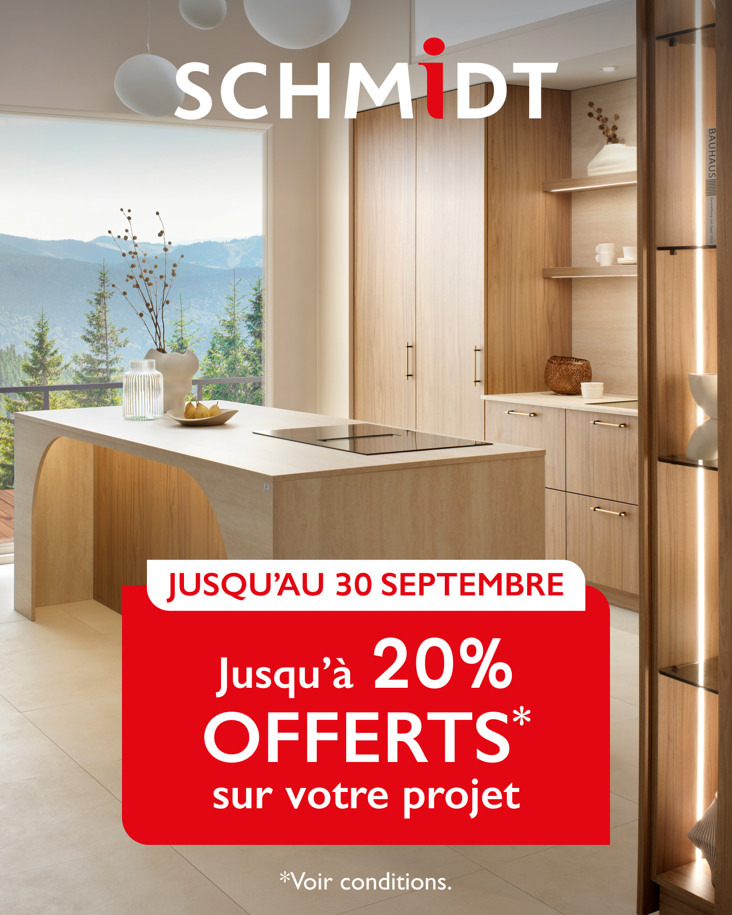 Schmidt Facebook ad: Jusqu’au 30 septembre, profitez jusqu’à 20 % offerts chez…