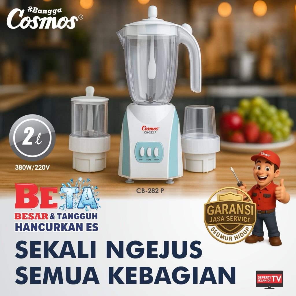 Cosmos Facebook ad: Food Processor Serba Bisa!