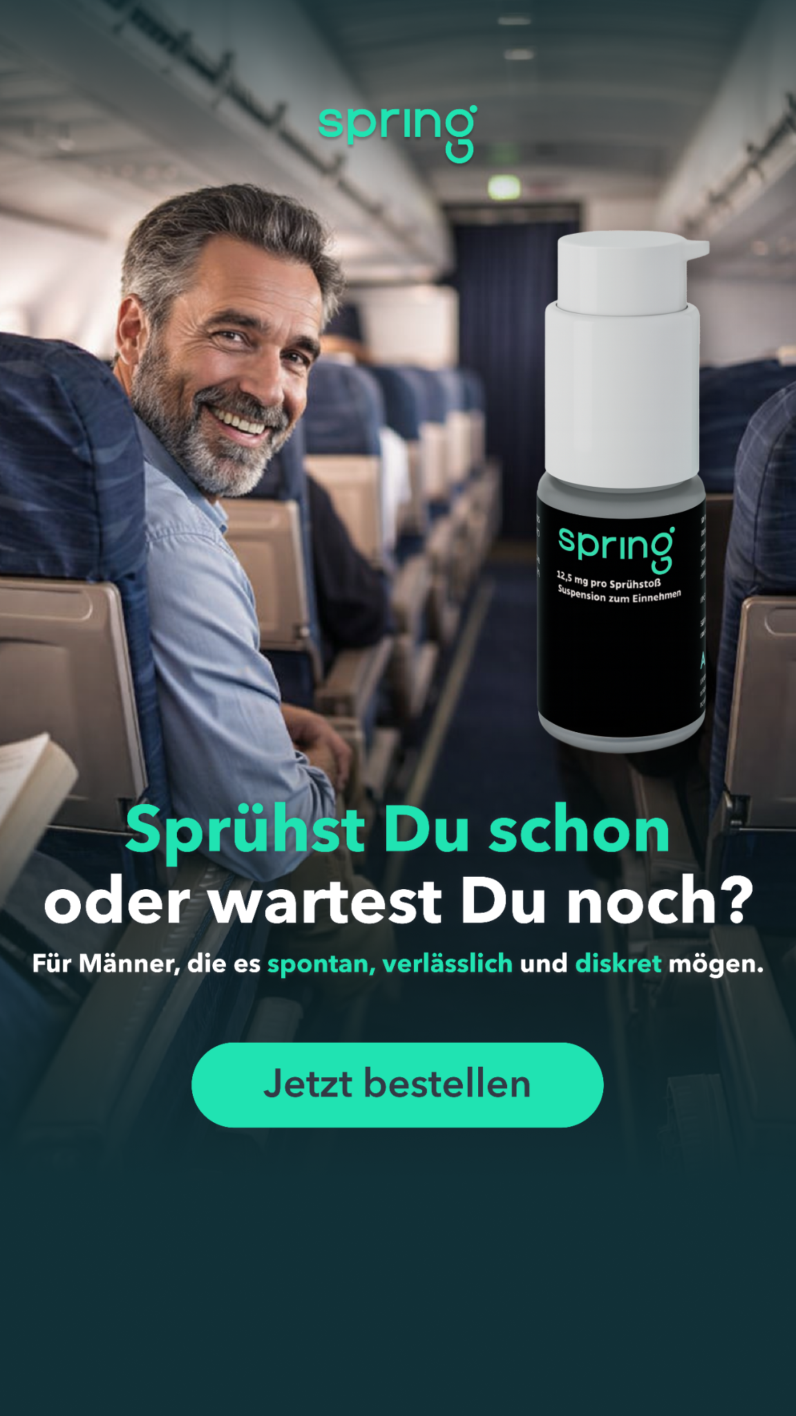 GoSpring Männergesundheit Deutschland  Facebook ad