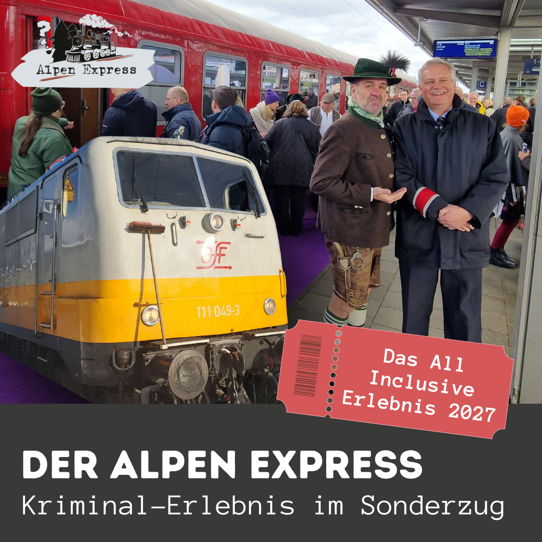 Original Hüttenkrimi Facebook ad
