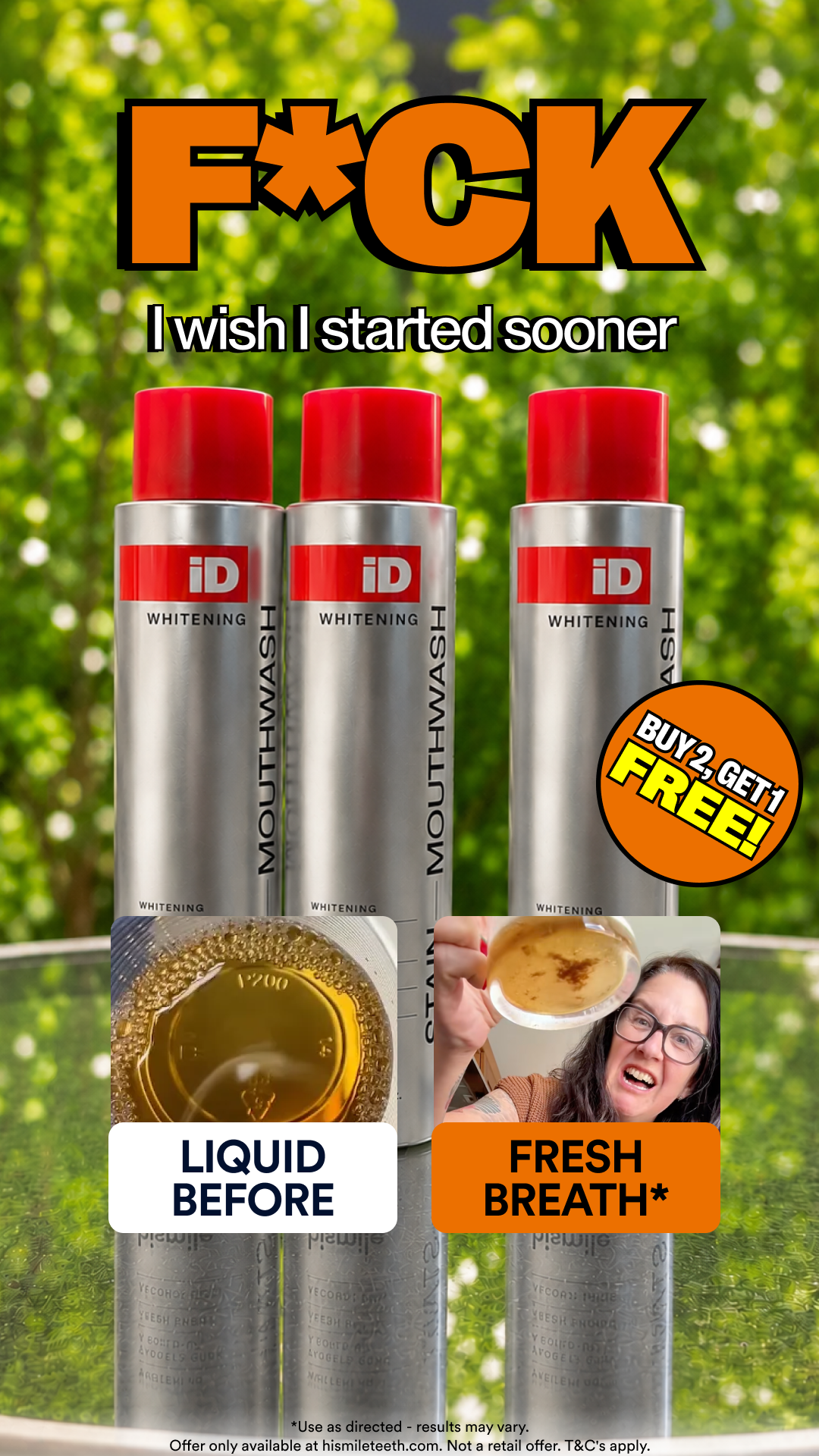 Hismile Facebook ad
