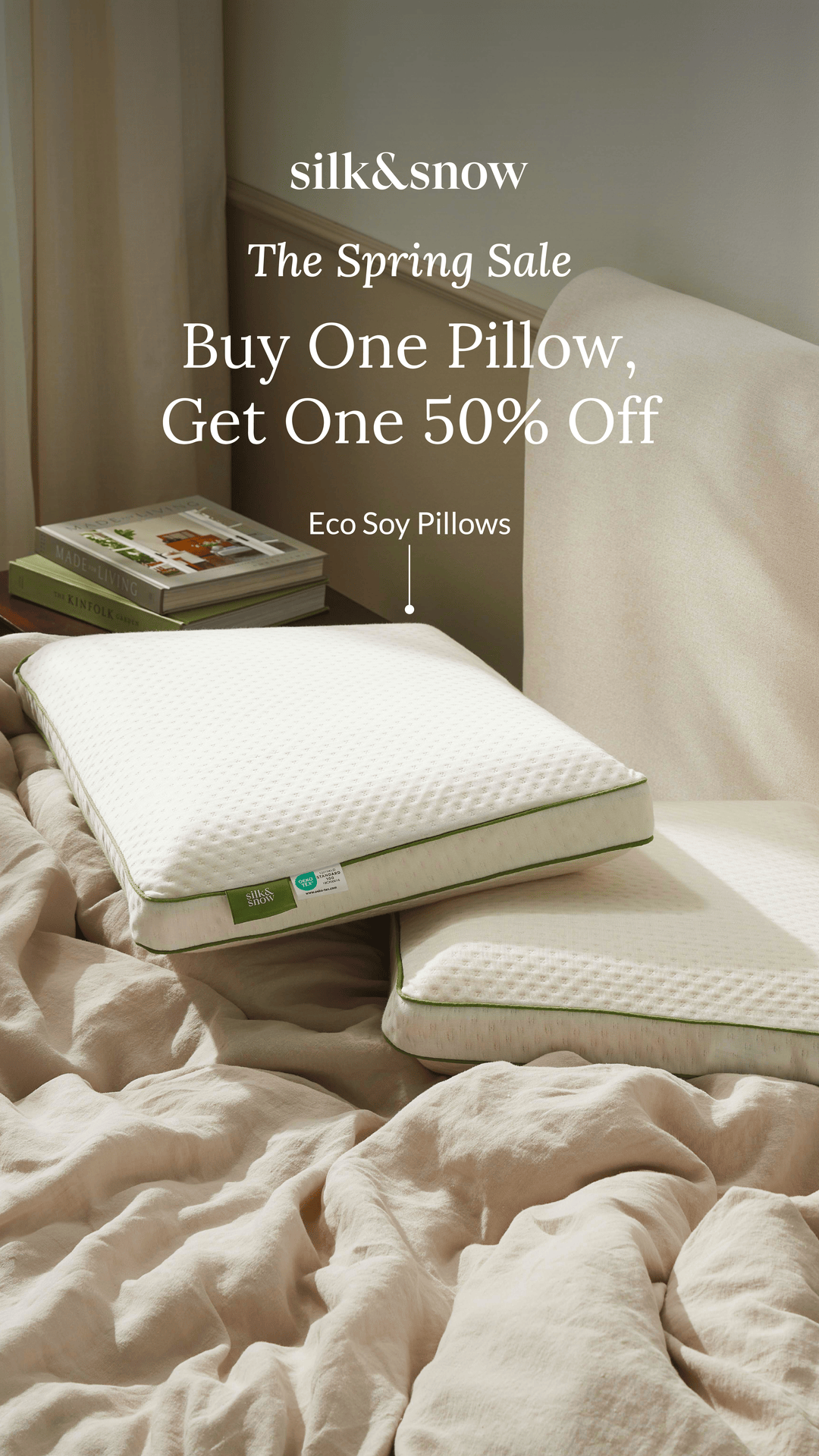 Silk and Snow Facebook ad