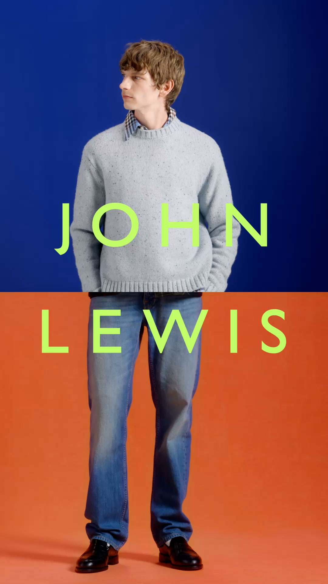 John Lewis & Partners Facebook ad: New season. Now here.