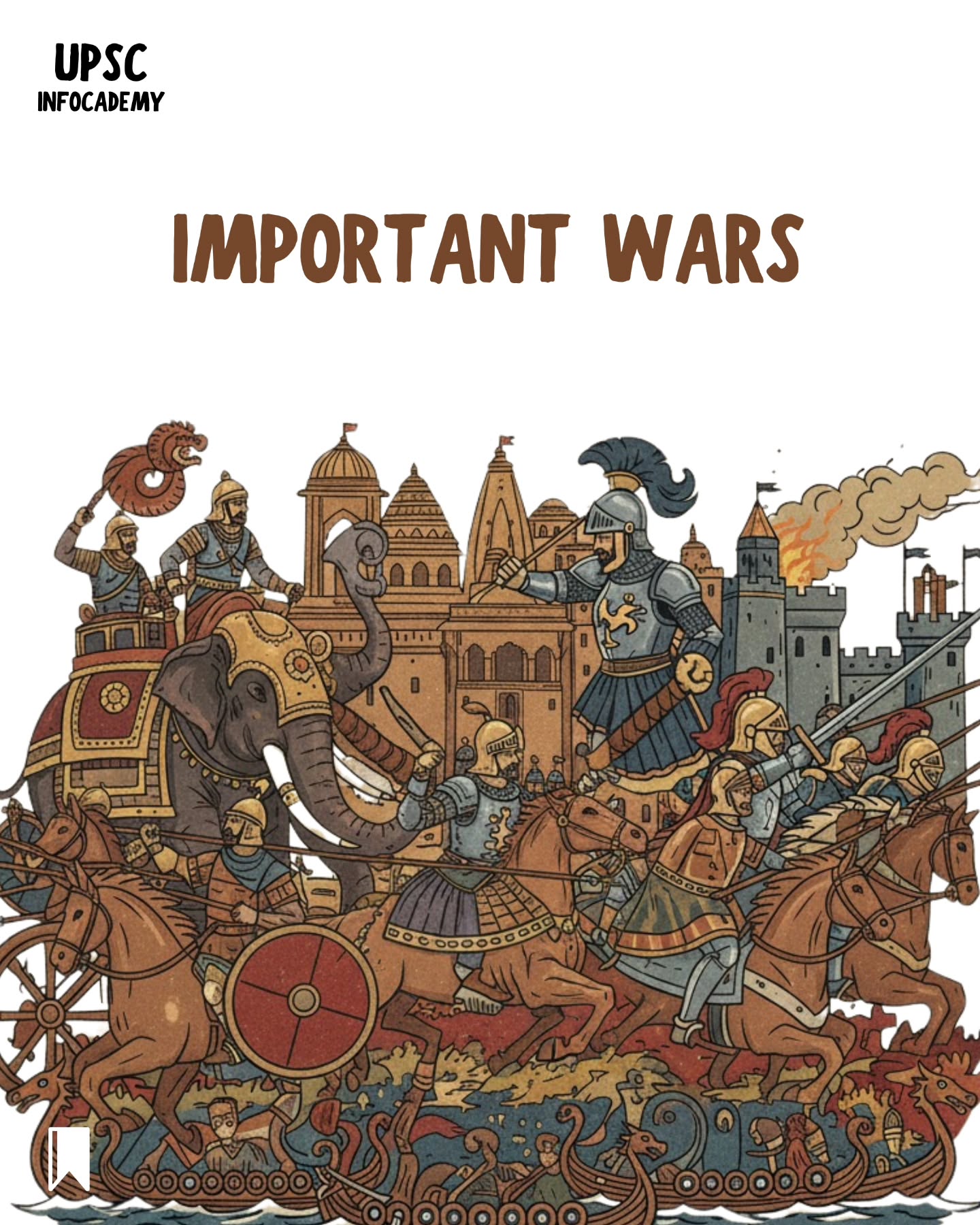 upsc_infocademy Facebook ad: Comment 'War' for pdf