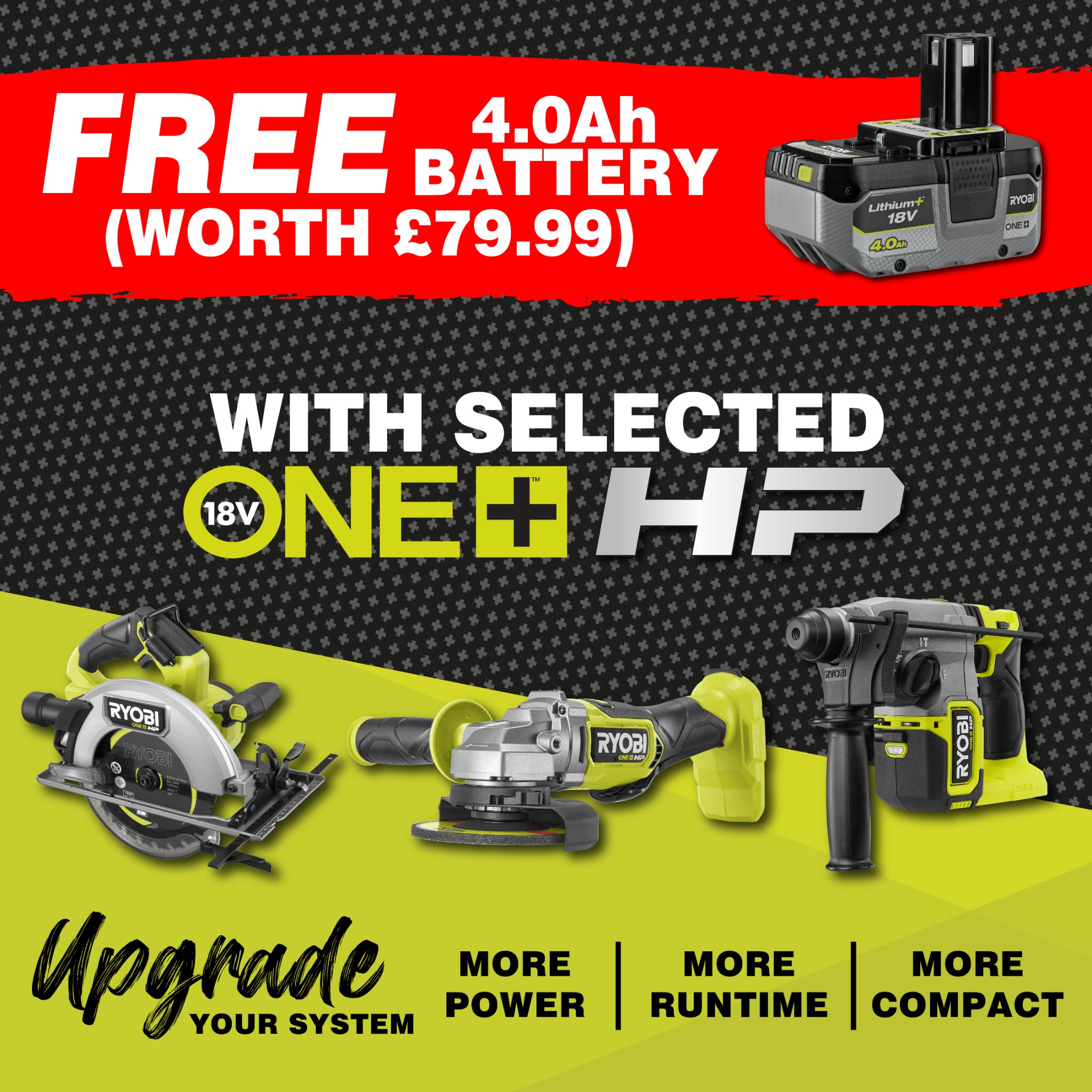 Ryobi Tools UK Facebook ad