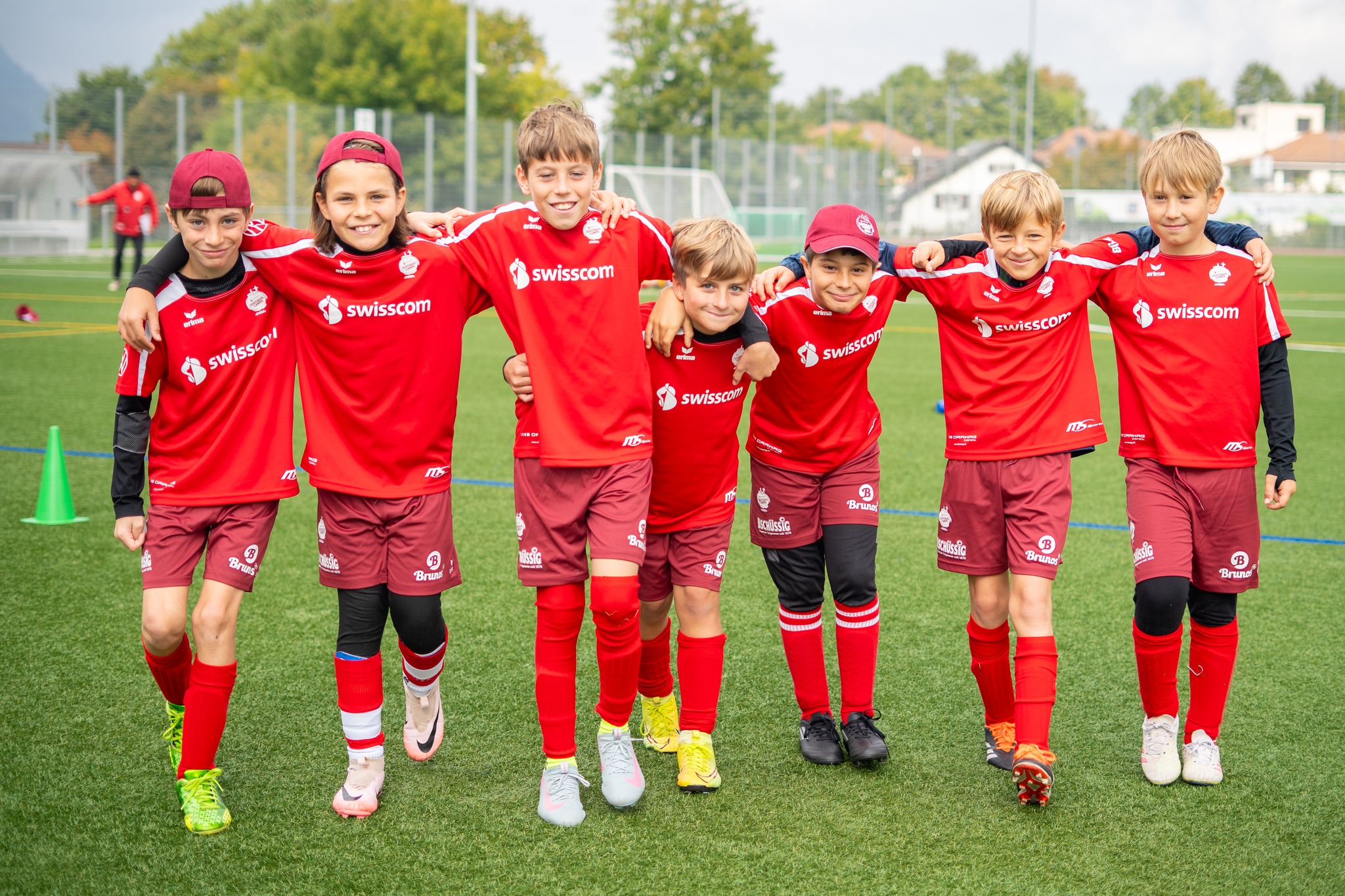 MS Sports Facebook ad: Vorfreude auf die Swisscom Football Camps