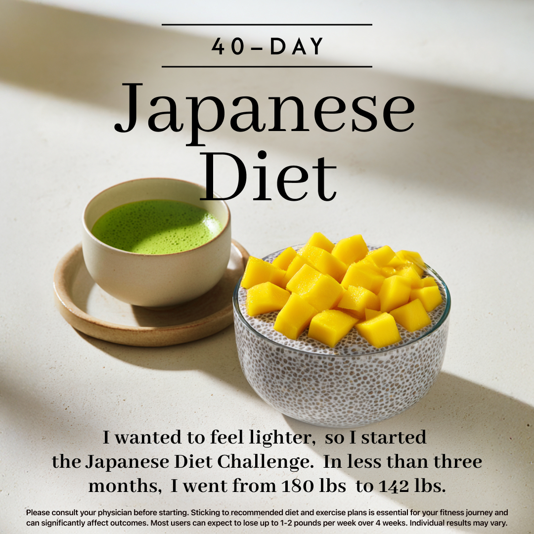 Japanese Diet Plan Facebook ad