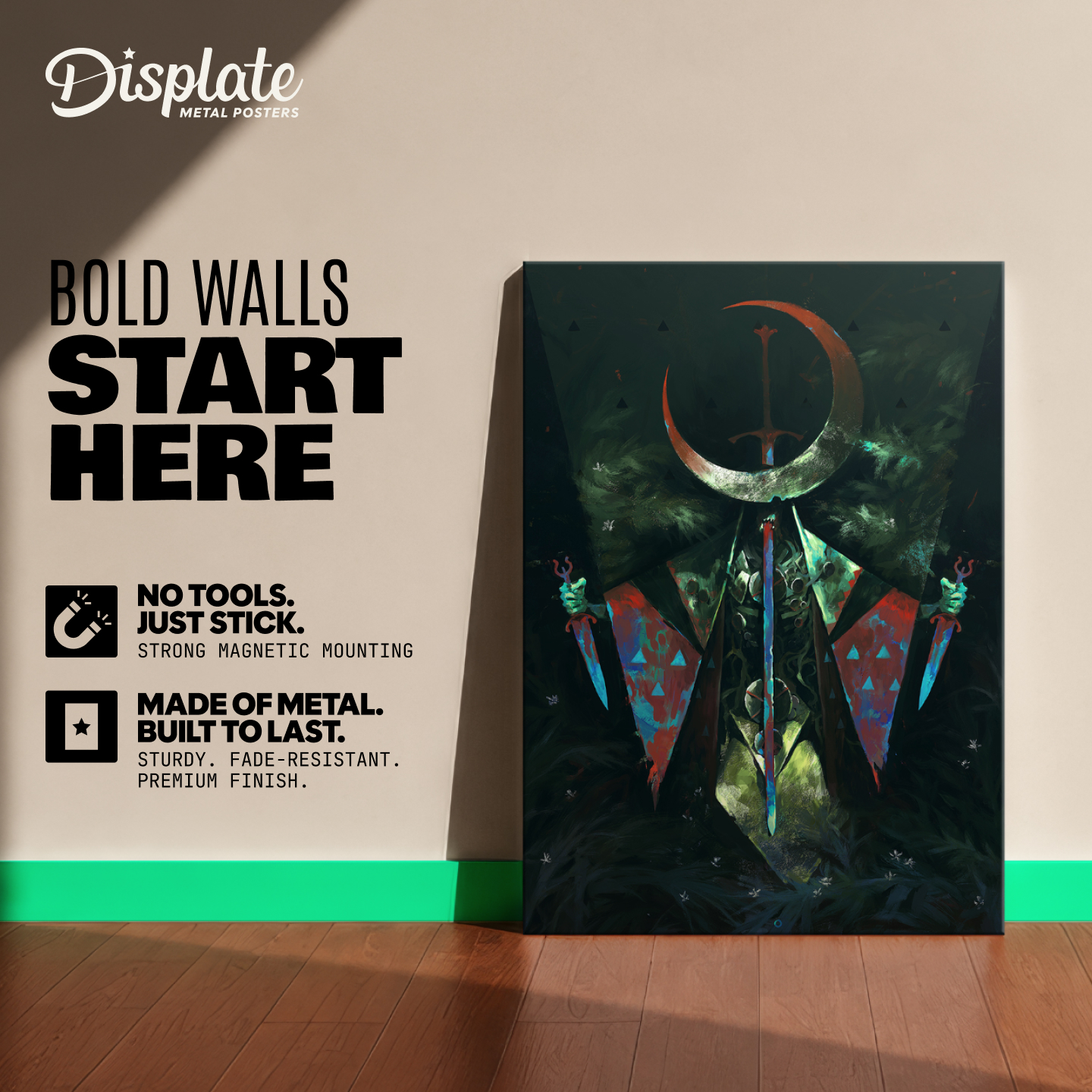 Displate Facebook ad