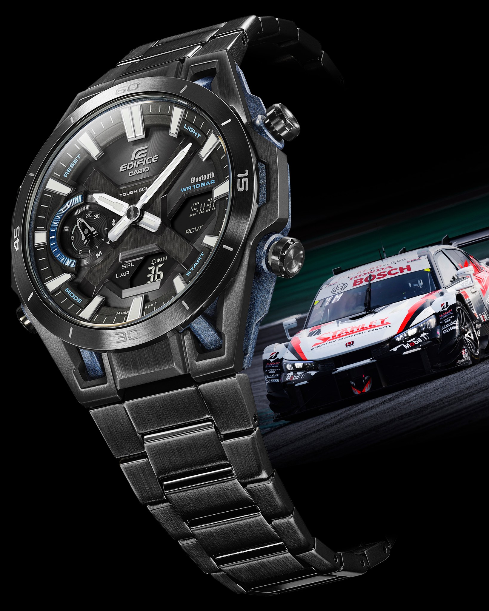 CASIO EDIFICE Facebook ad: ECB-2300DC-1A | CASIO