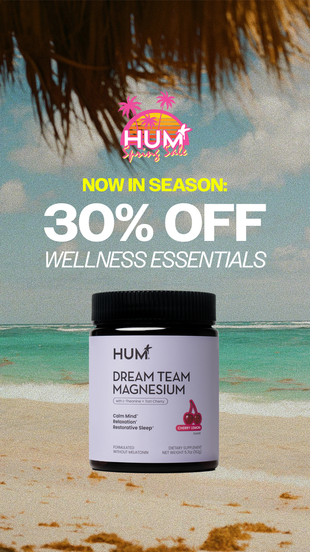 HUM Nutrition Facebook ad