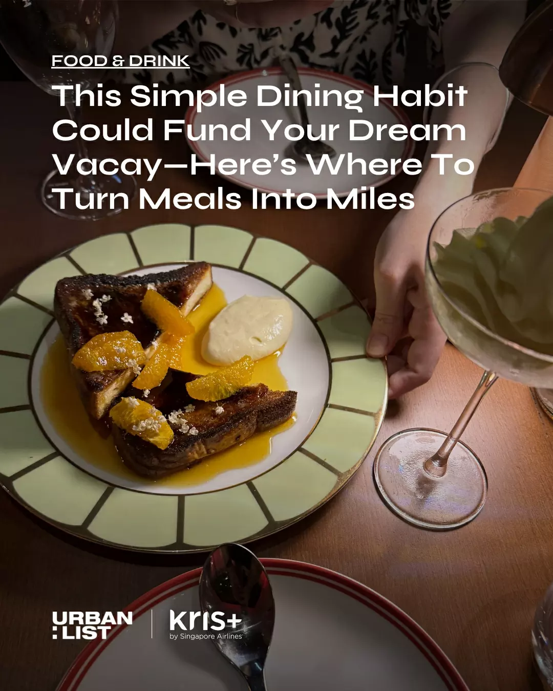 Urban List Sydney Facebook ad: If you're not earning travel rewards while you…