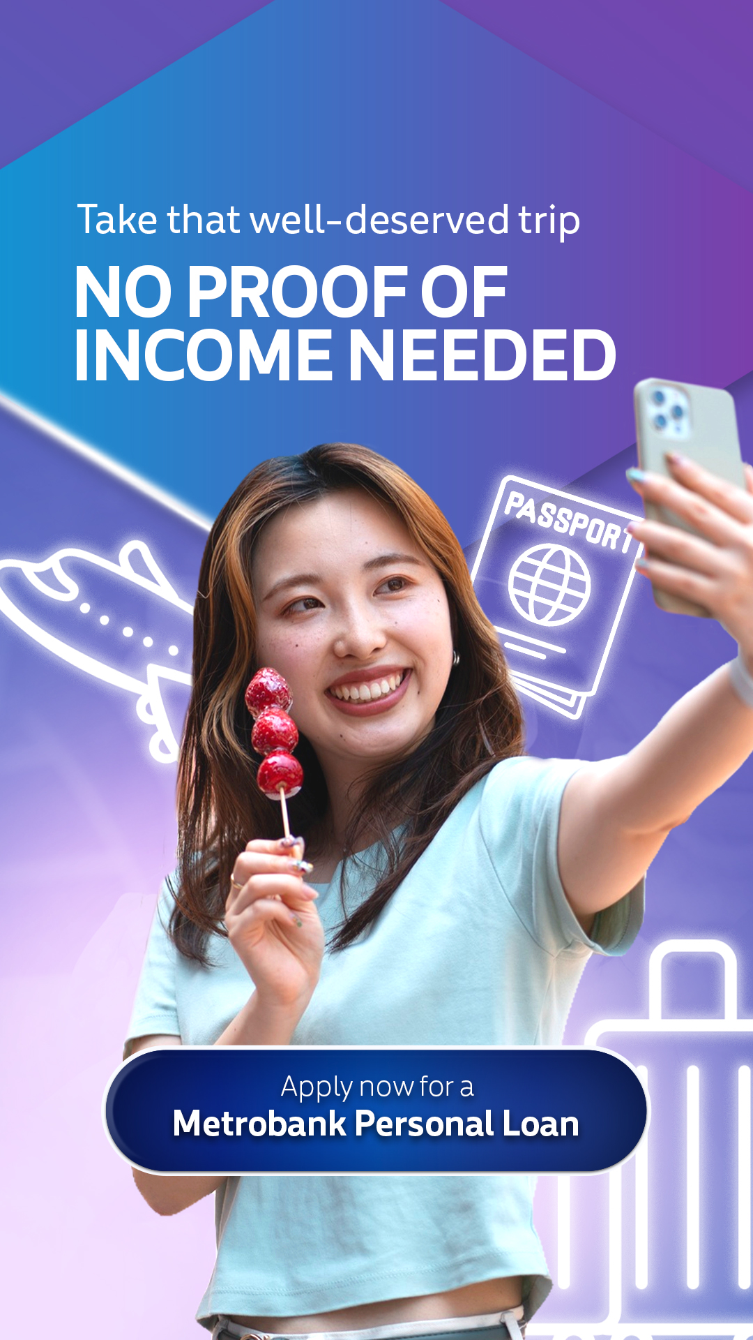 Metrobank Card Facebook ad