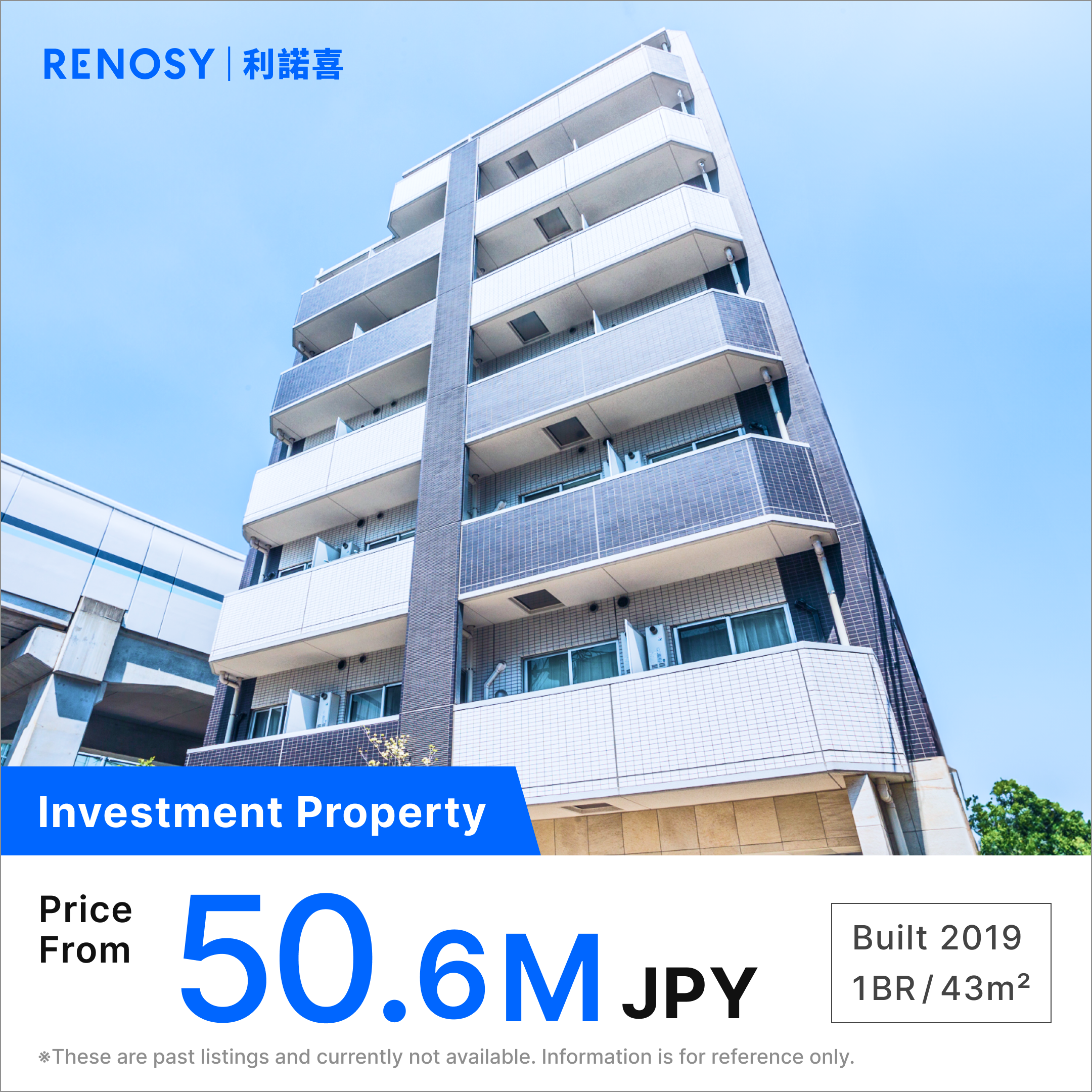RENOSY(利諾喜) Facebook ad: Thinking of Investing in Japanese Real Estate?